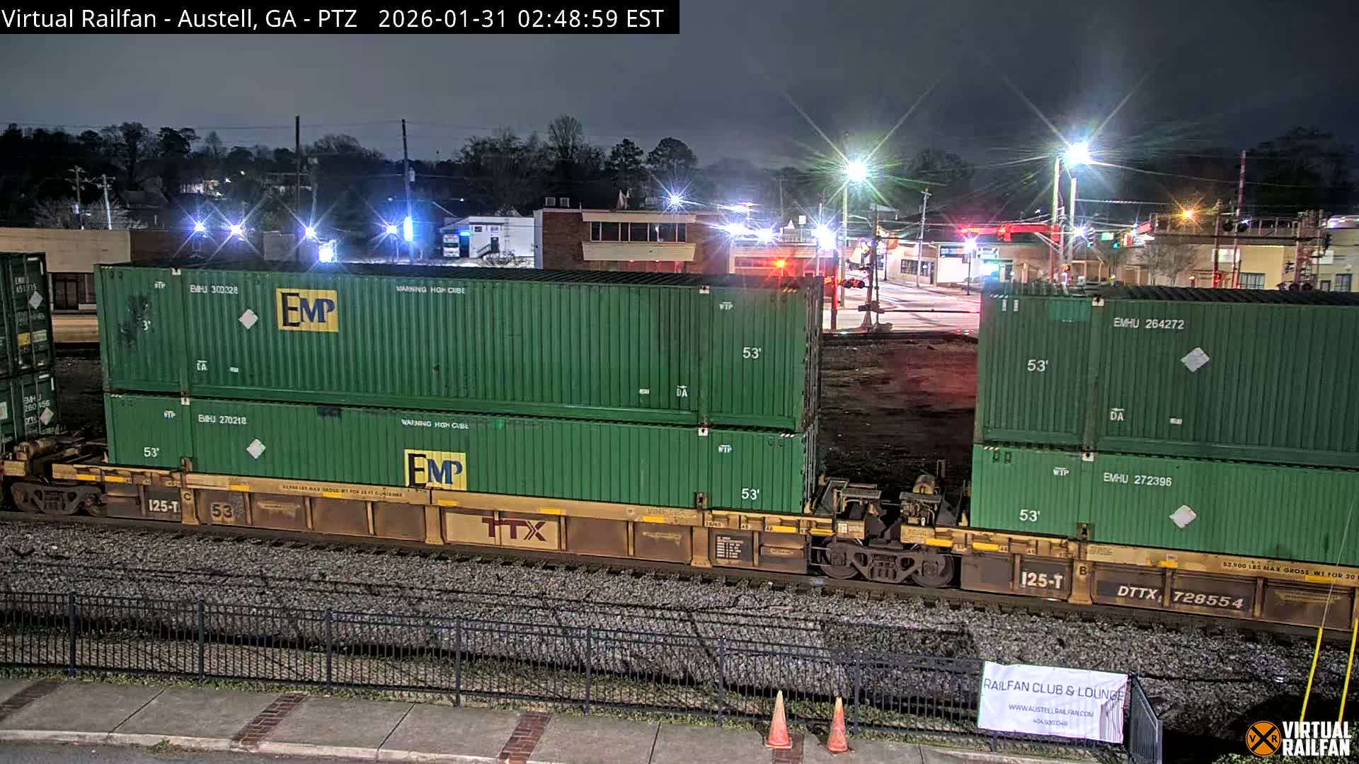 Austell City View & Nortfolk Southern Railway Junction Live Cam -Austell, Coob, Georgia, USA