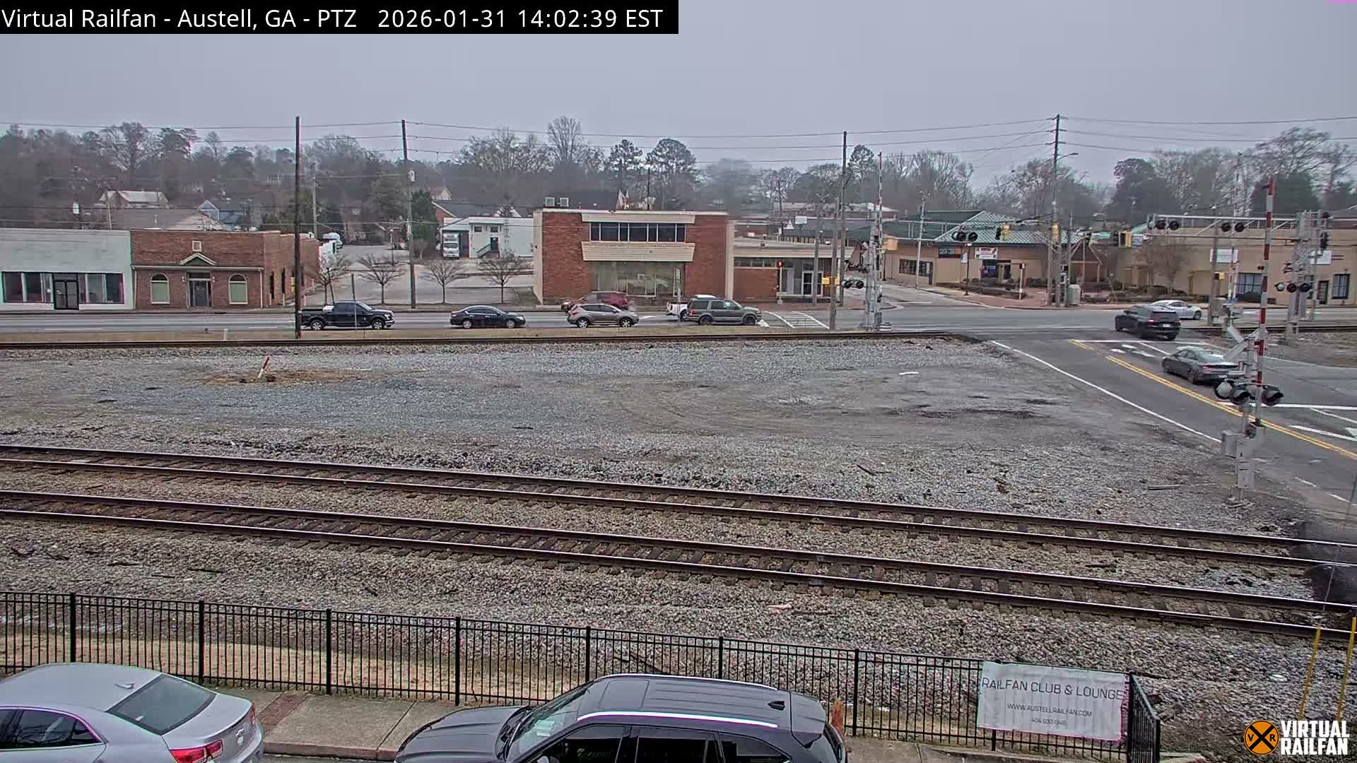 Austell City View & Nortfolk Southern Railway Junction Live Cam -Austell, Coob, Georgia, USA