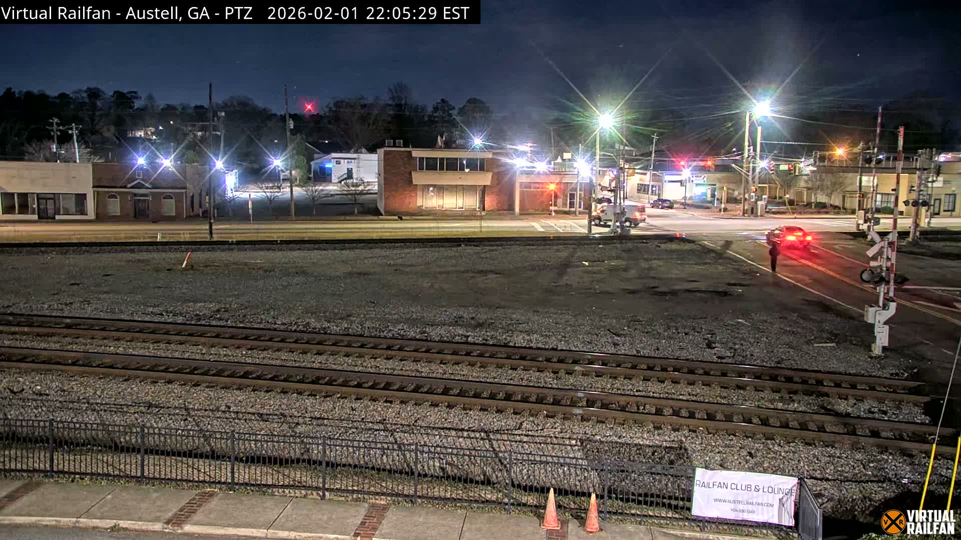 Austell City View & Nortfolk Southern Railway Junction Live Cam -Austell, Coob, Georgia, USA