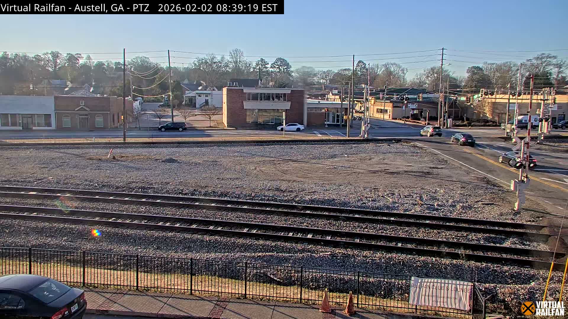 Austell City View & Nortfolk Southern Railway Junction Live Cam -Austell, Coob, Georgia, USA