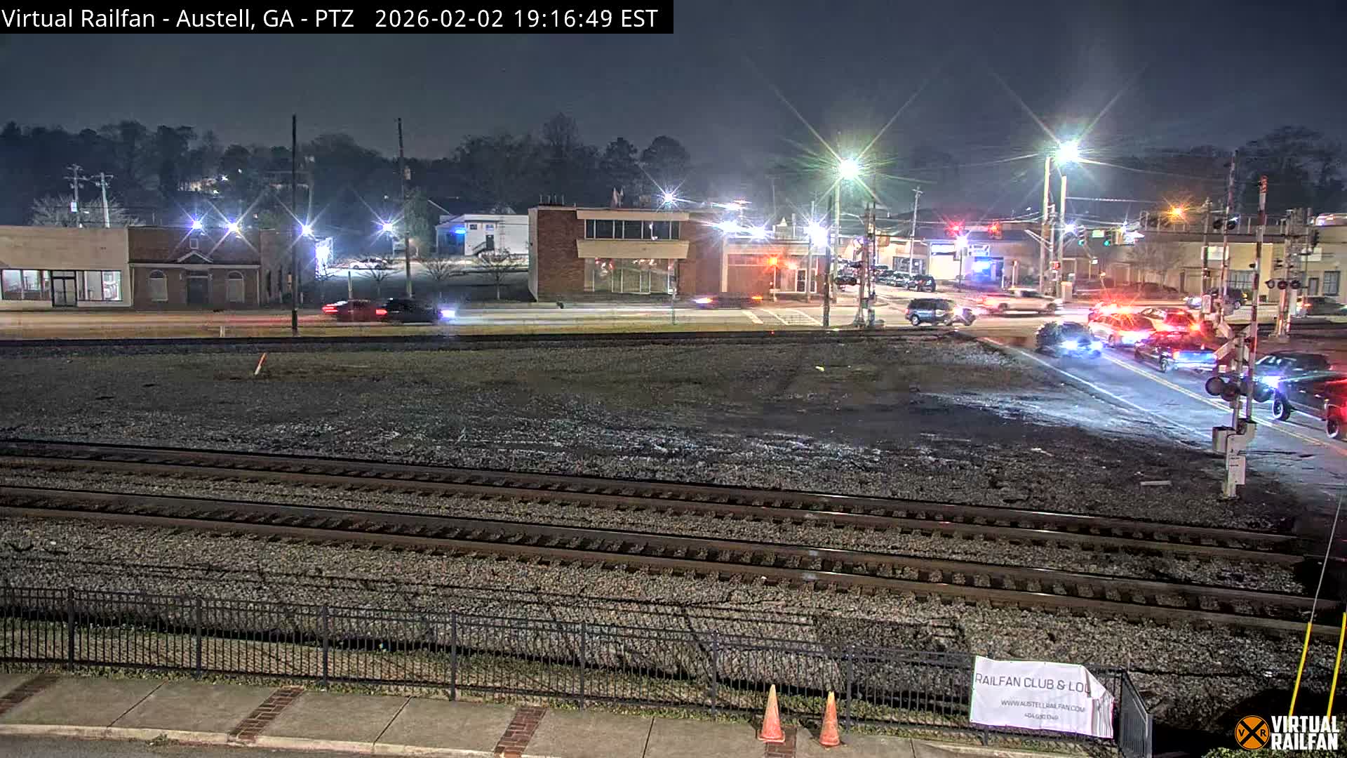 Austell City View & Nortfolk Southern Railway Junction Live Cam -Austell, Coob, Georgia, USA