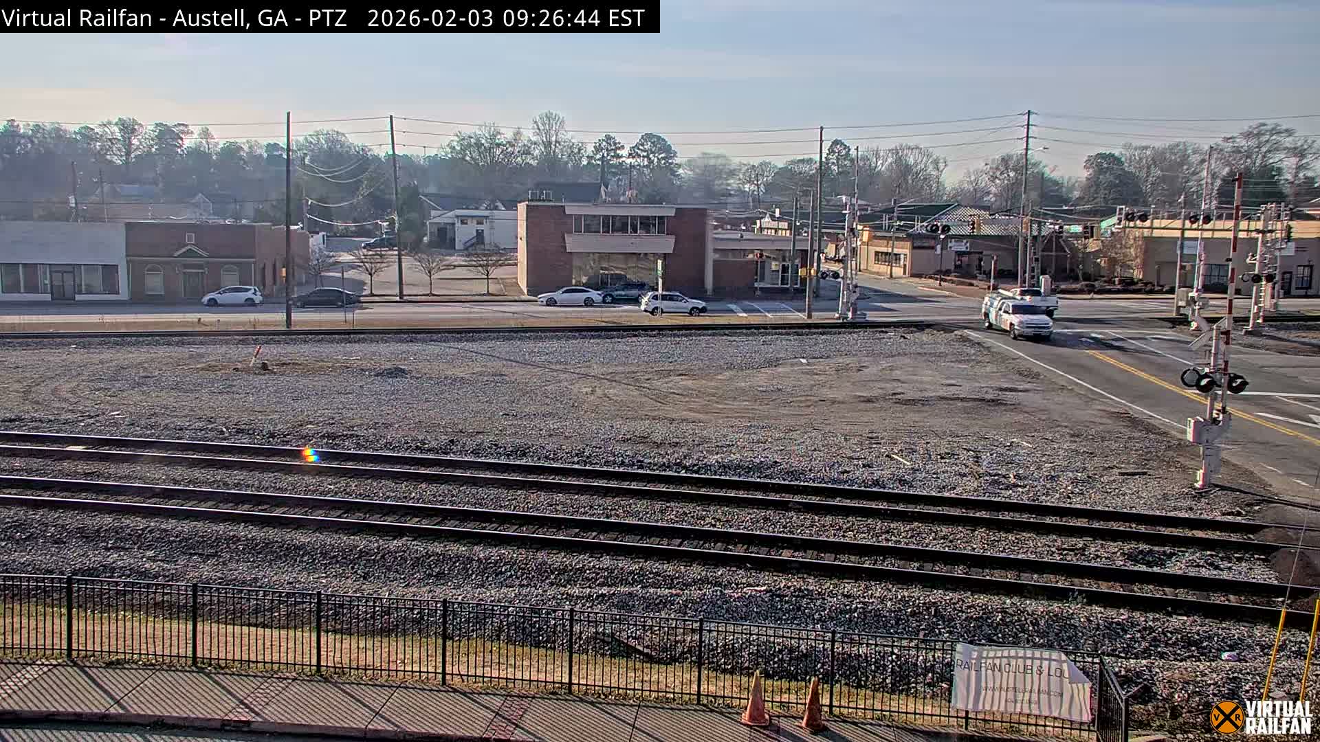 Austell City View & Nortfolk Southern Railway Junction Live Cam -Austell, Coob, Georgia, USA