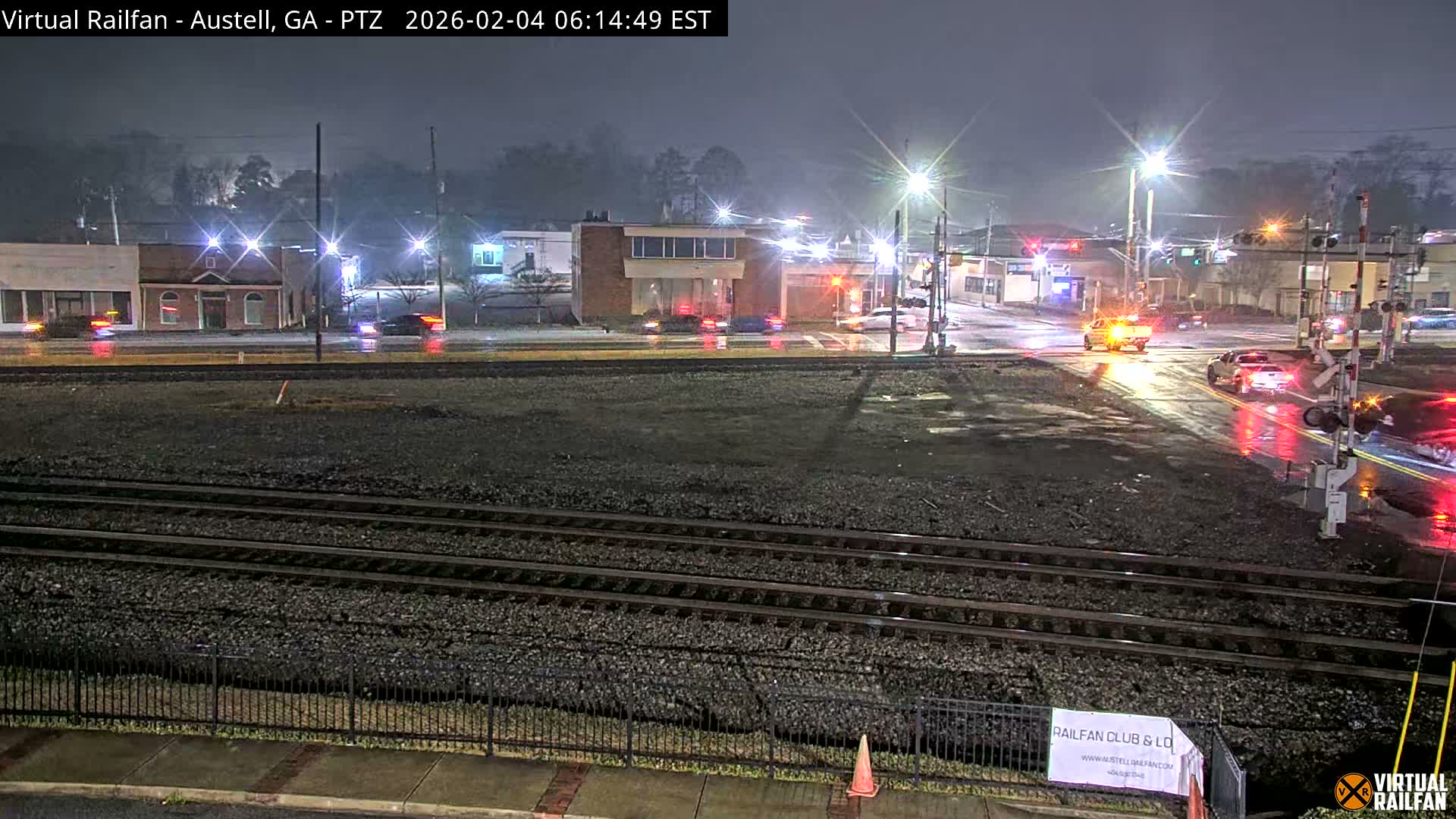 Austell City View & Nortfolk Southern Railway Junction Live Cam -Austell, Coob, Georgia, USA