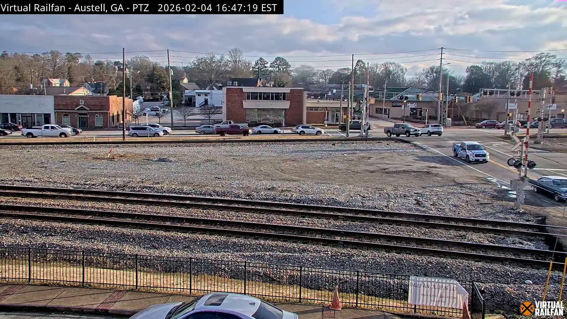 Austell City View & Nortfolk Southern Railway Junction Live Cam -Austell, Coob, Georgia, USA