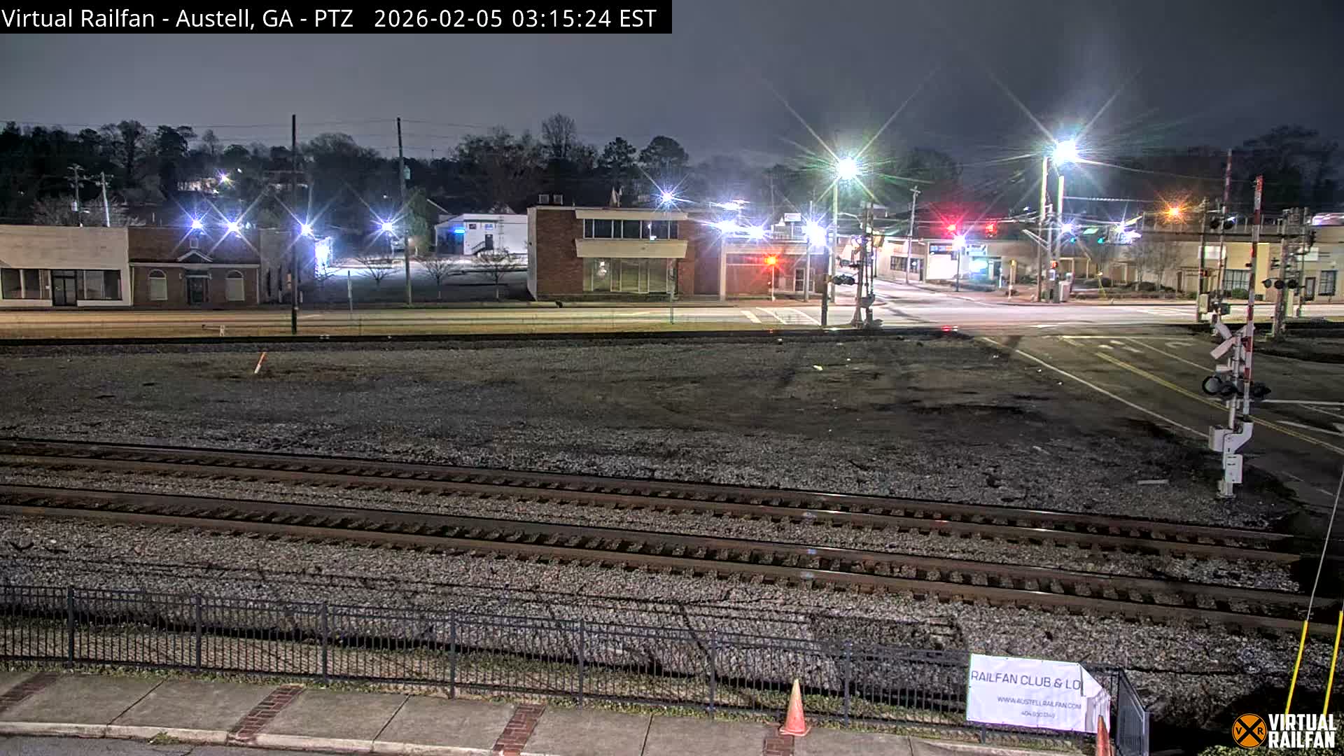 Austell City View & Nortfolk Southern Railway Junction Live Cam -Austell, Coob, Georgia, USA