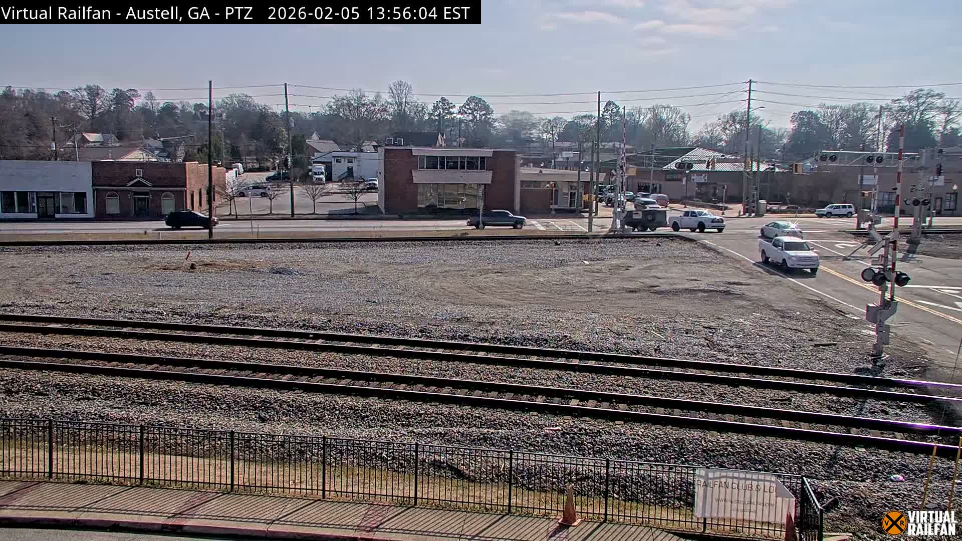 Austell City View & Nortfolk Southern Railway Junction Live Cam -Austell, Coob, Georgia, USA