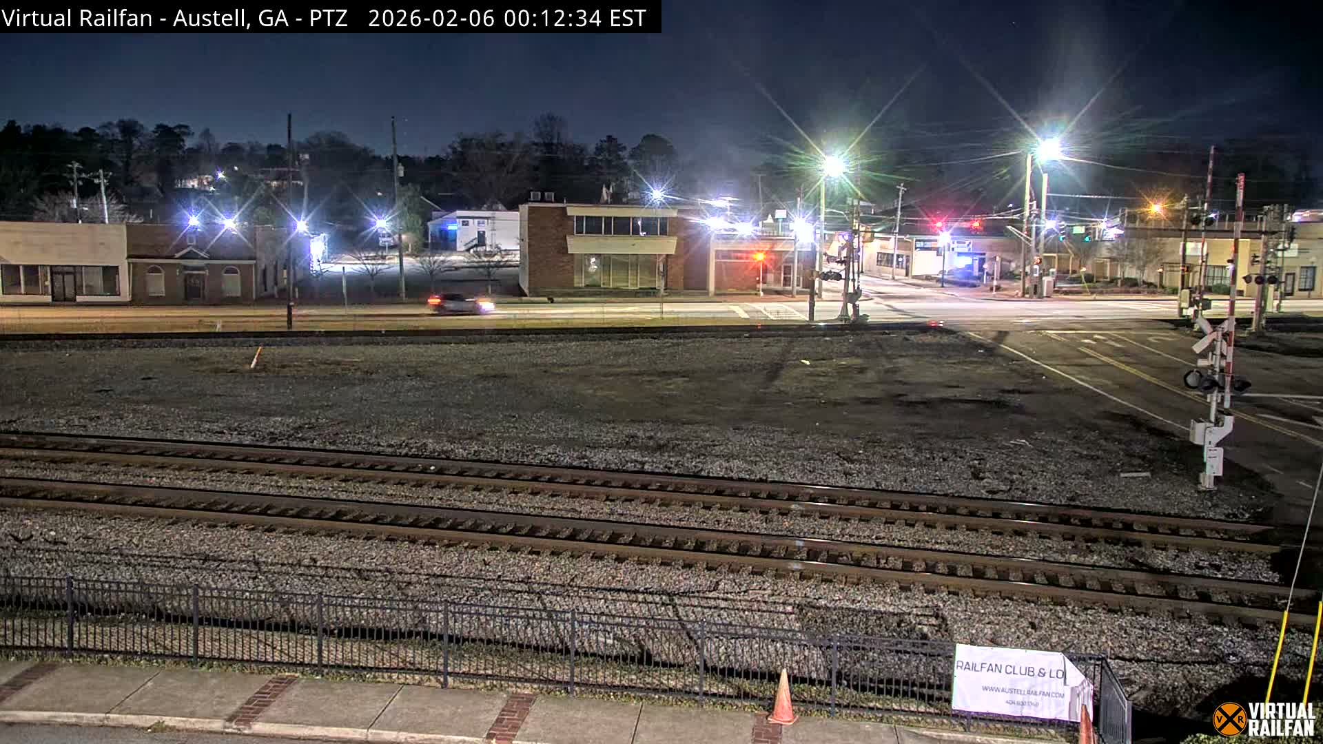 Austell City View & Nortfolk Southern Railway Junction Live Cam -Austell, Coob, Georgia, USA