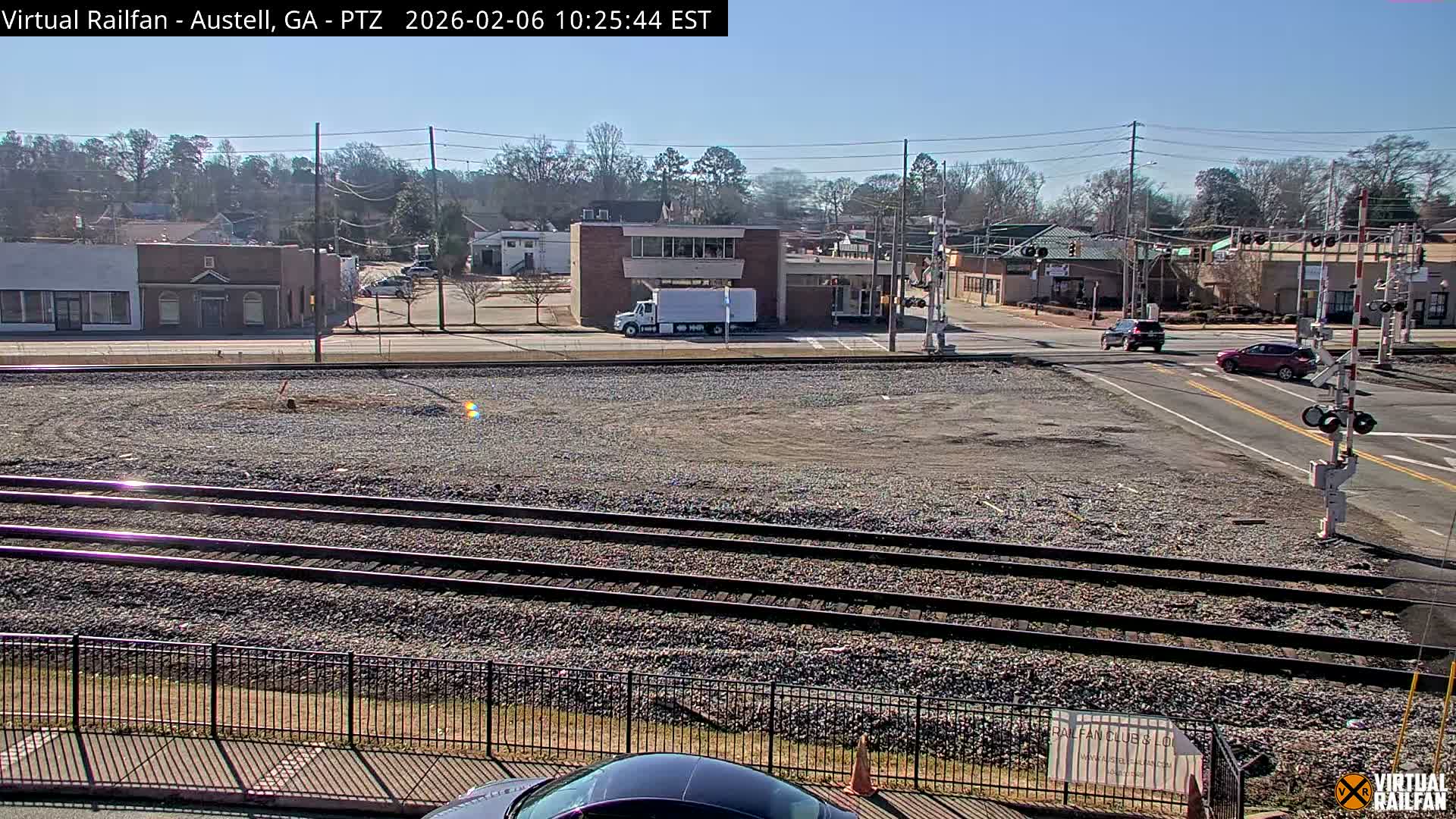 Austell City View & Nortfolk Southern Railway Junction Live Cam -Austell, Coob, Georgia, USA