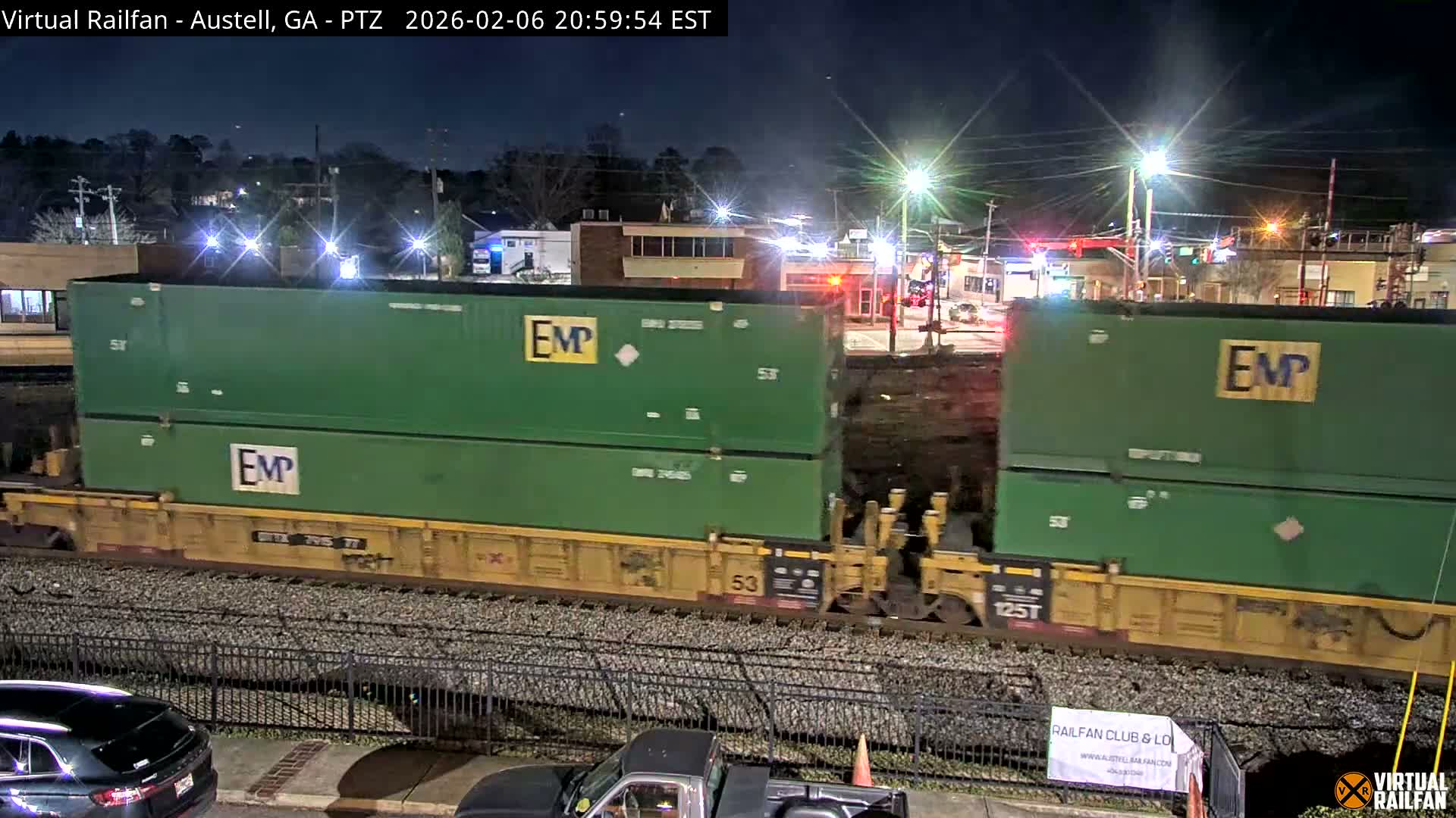 Austell City View & Nortfolk Southern Railway Junction Live Cam -Austell, Coob, Georgia, USA
