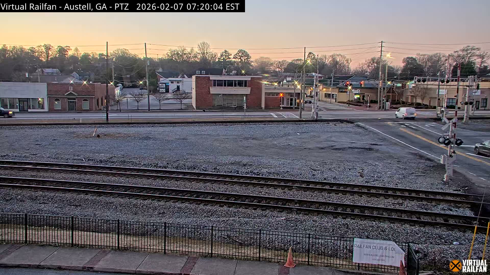 Austell City View & Nortfolk Southern Railway Junction Live Cam -Austell, Coob, Georgia, USA