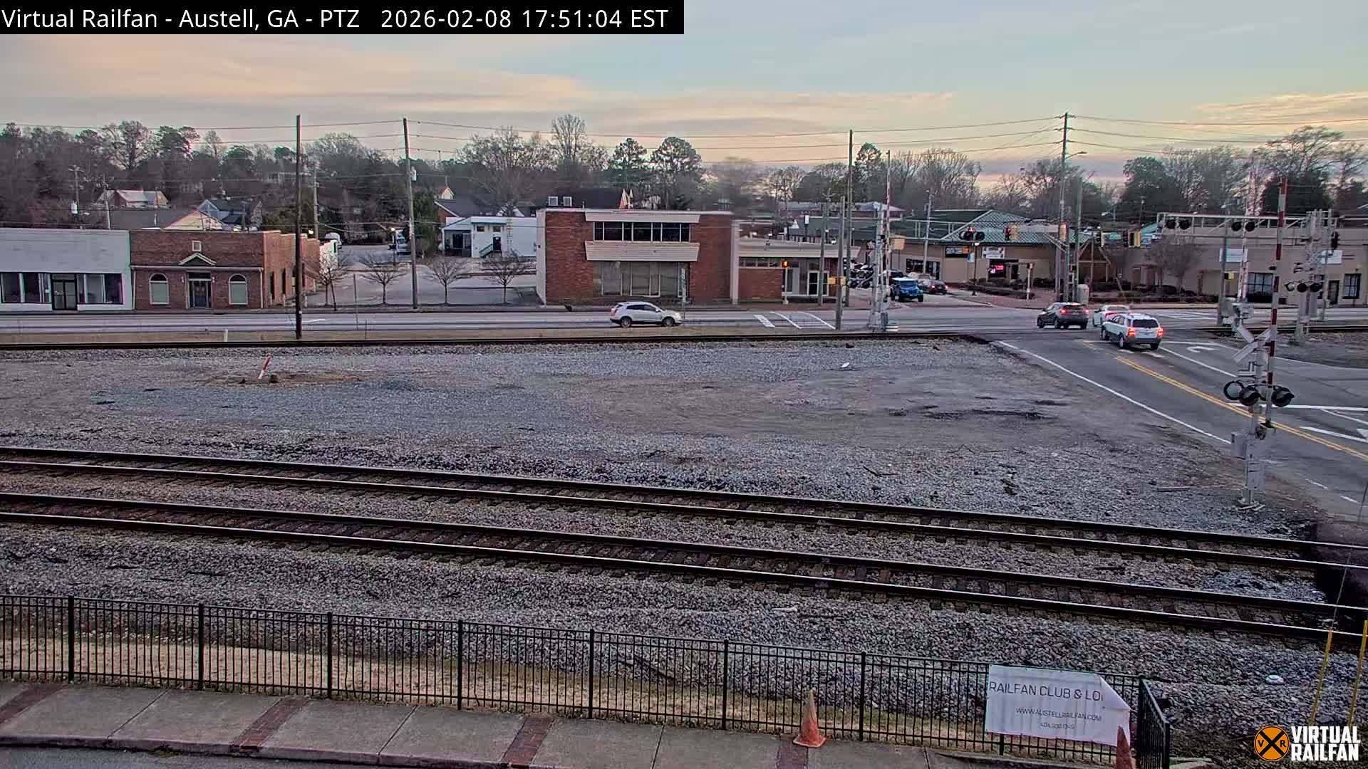 Austell City View & Nortfolk Southern Railway Junction Live Cam -Austell, Coob, Georgia, USA