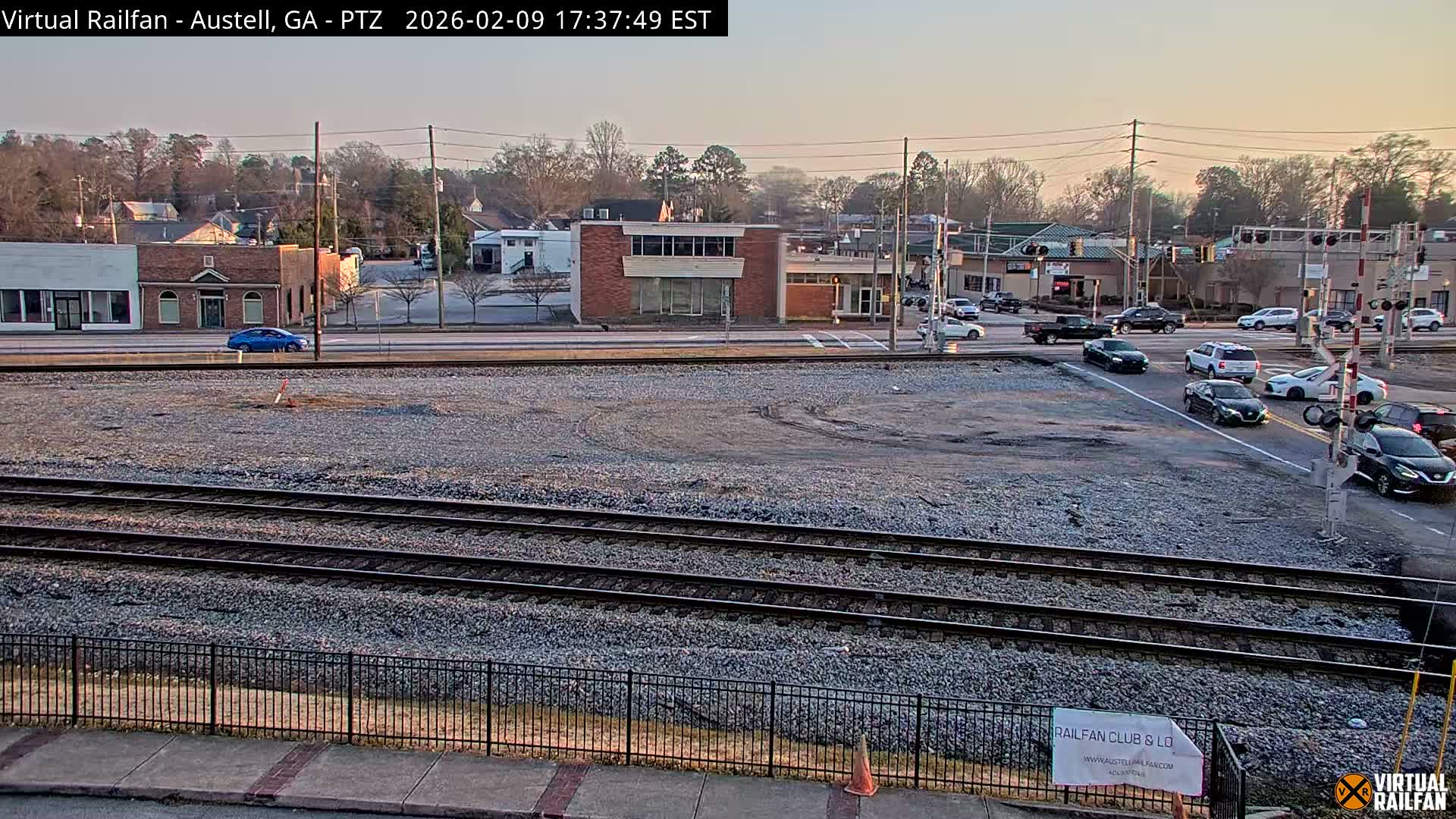 Austell City View & Nortfolk Southern Railway Junction Live Cam -Austell, Coob, Georgia, USA