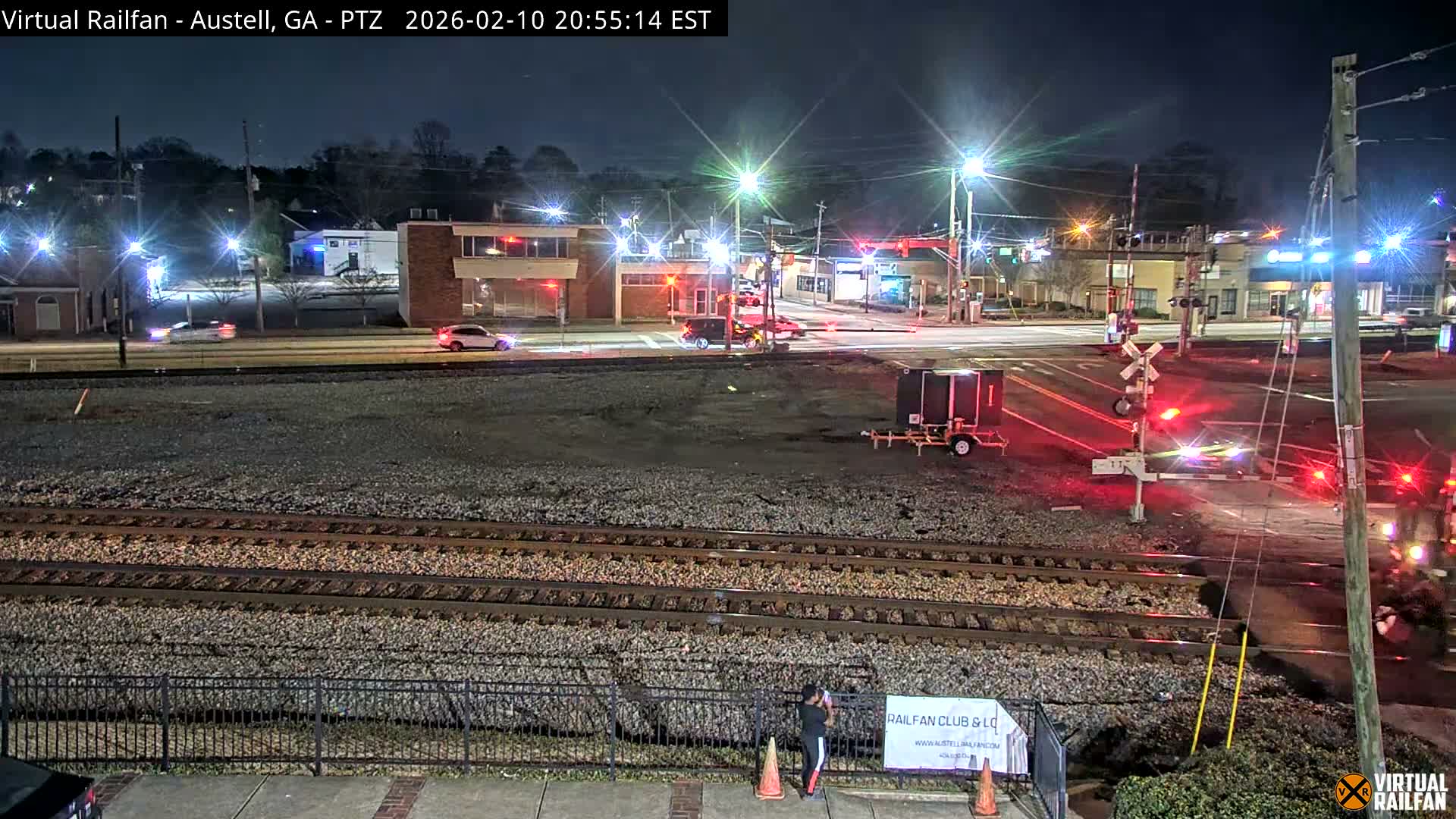 Austell City View & Nortfolk Southern Railway Junction Live Cam -Austell, Coob, Georgia, USA