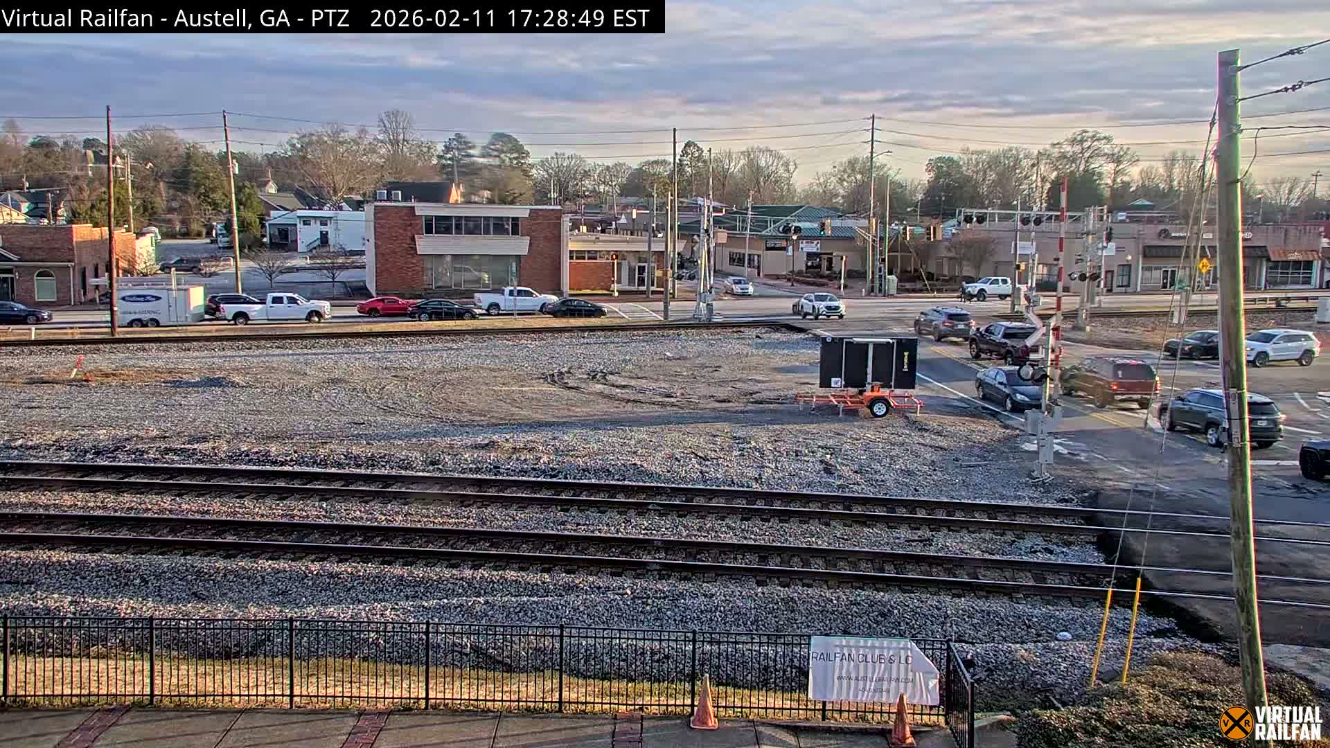 Austell City View & Nortfolk Southern Railway Junction Live Cam -Austell, Coob, Georgia, USA