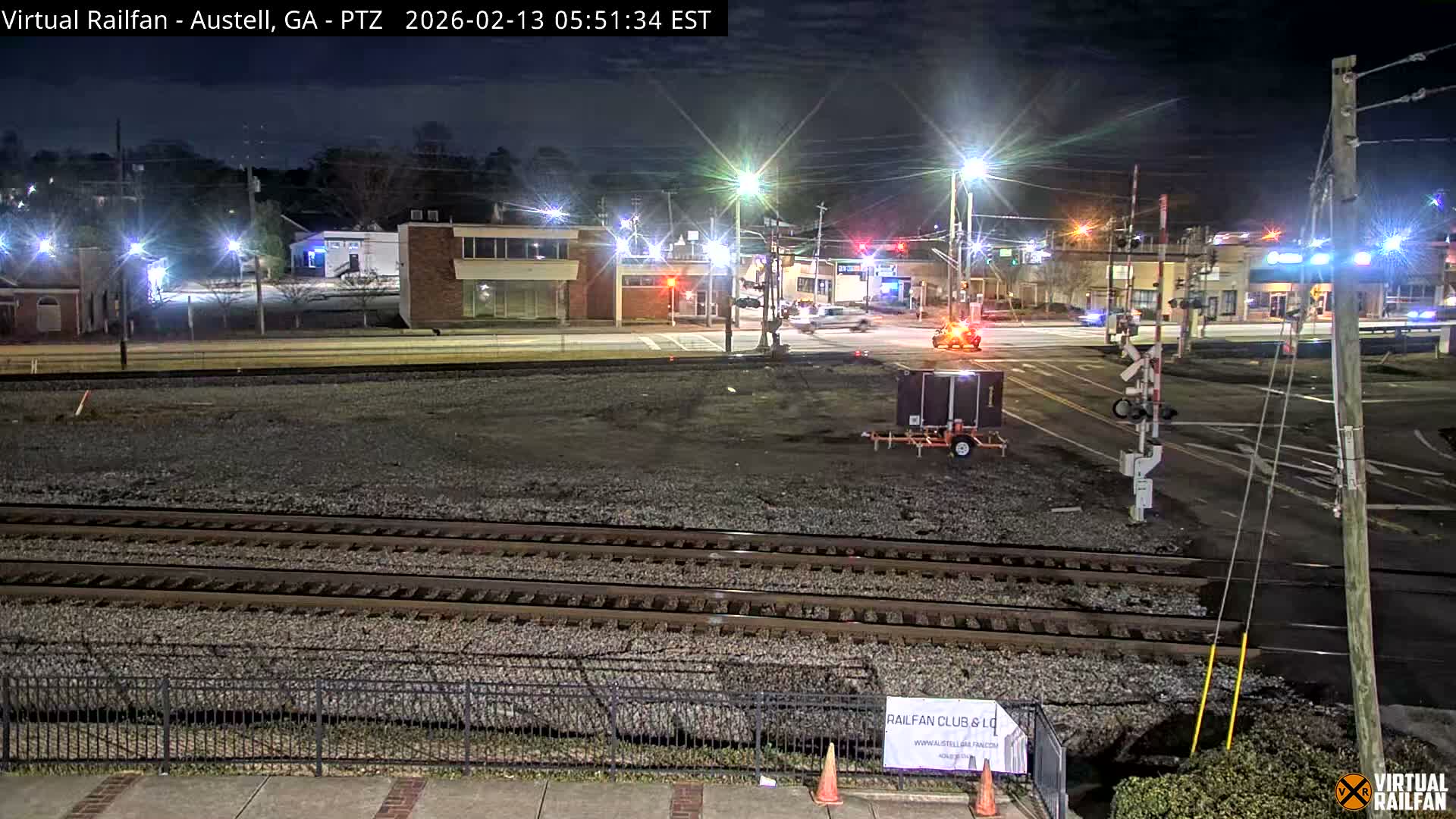 Austell City View & Nortfolk Southern Railway Junction Live Cam -Austell, Coob, Georgia, USA