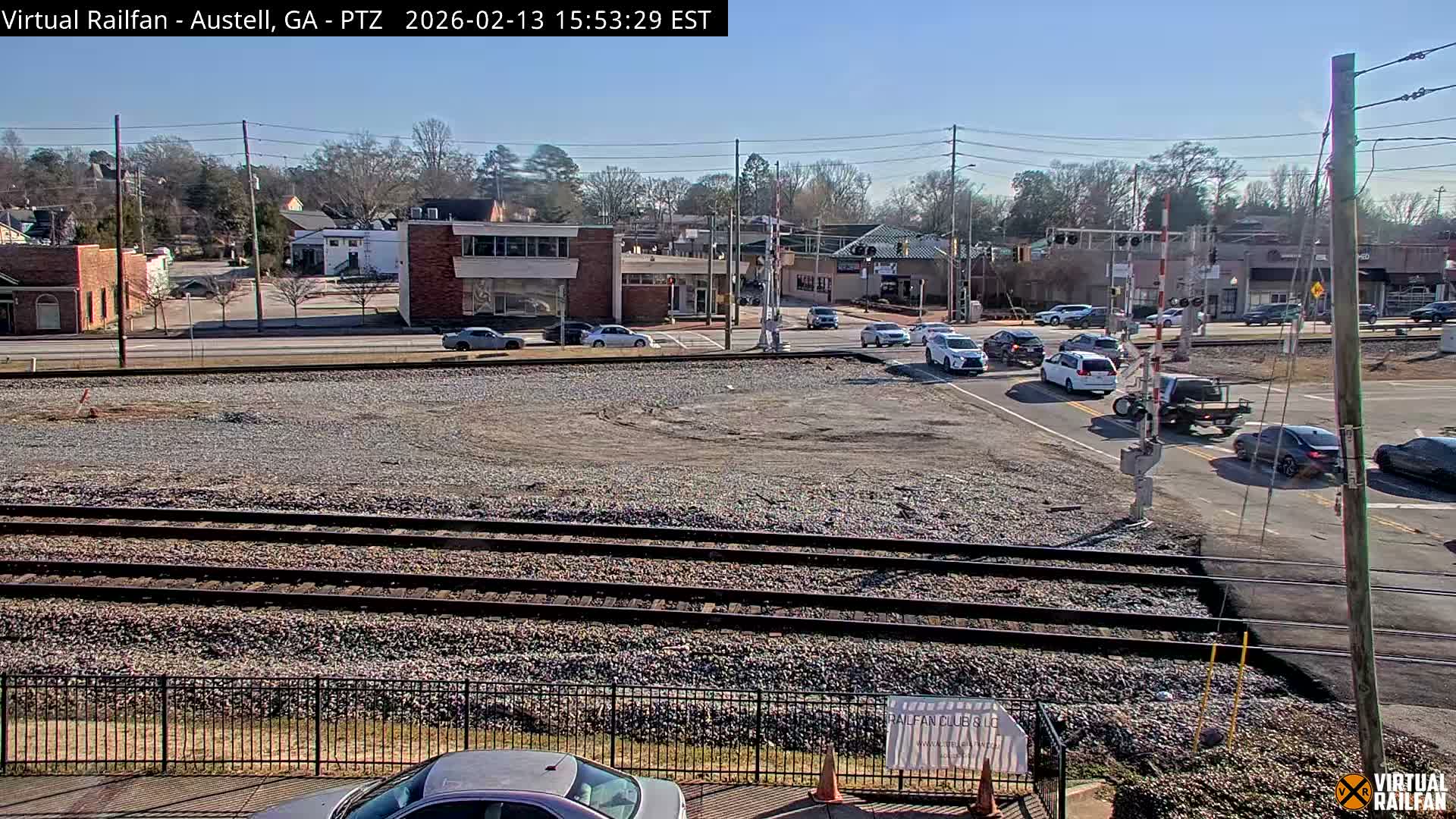 Austell City View & Nortfolk Southern Railway Junction Live Cam -Austell, Coob, Georgia, USA