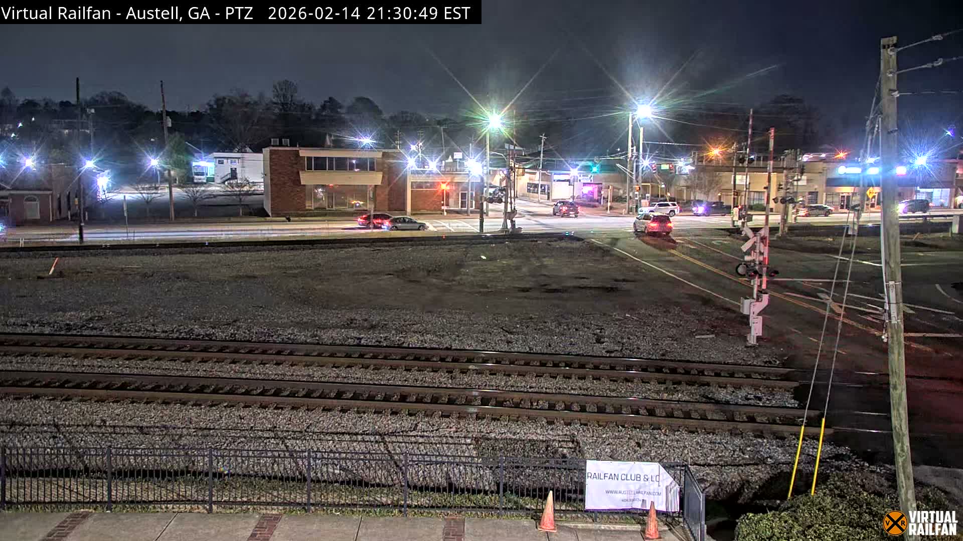 Austell City View & Nortfolk Southern Railway Junction Live Cam -Austell, Coob, Georgia, USA