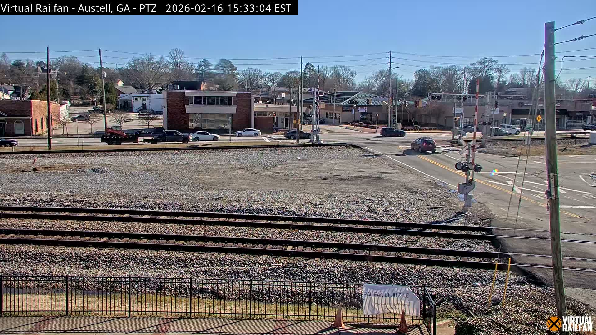 Austell City View & Nortfolk Southern Railway Junction Live Cam -Austell, Coob, Georgia, USA
