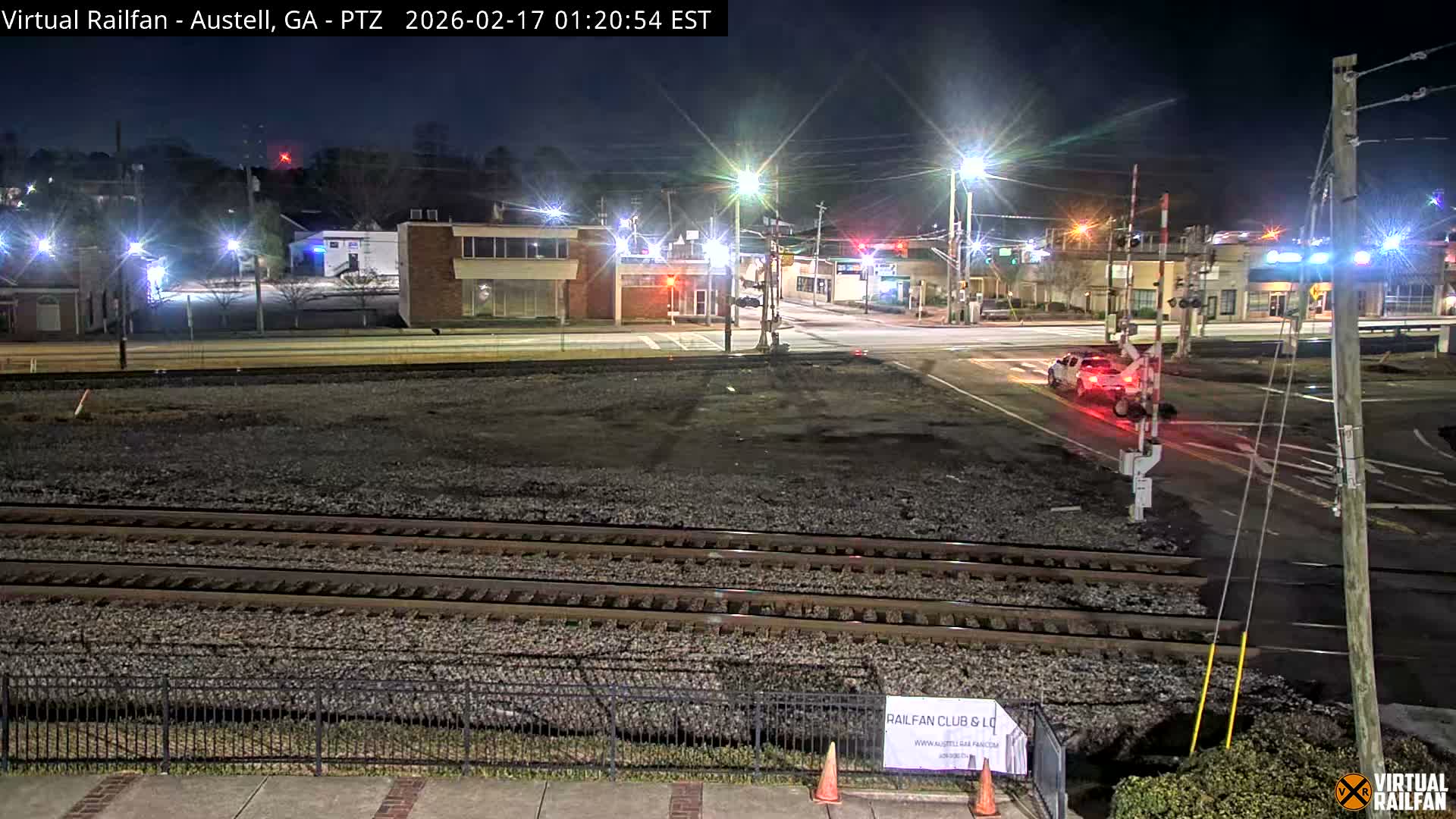 Austell City View & Nortfolk Southern Railway Junction Live Cam -Austell, Coob, Georgia, USA