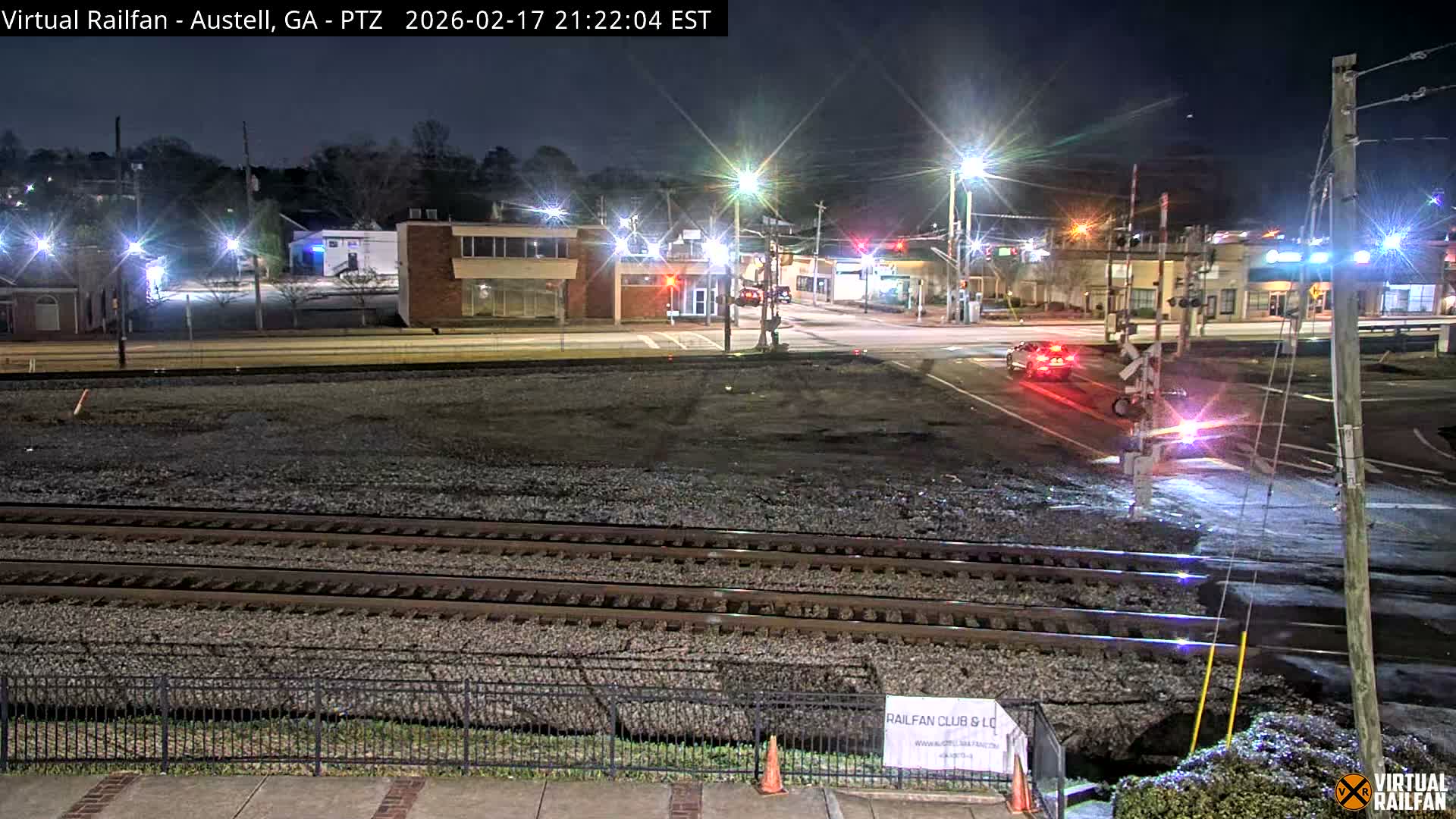 Austell City View & Nortfolk Southern Railway Junction Live Cam -Austell, Coob, Georgia, USA
