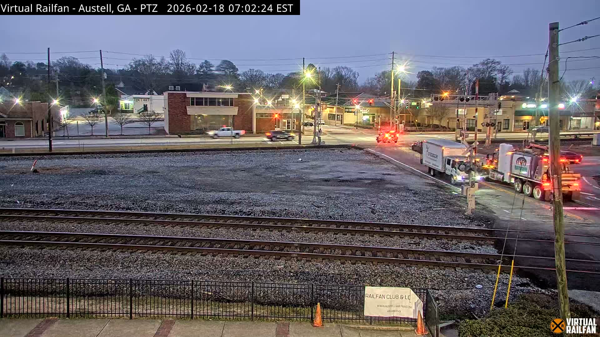 Austell City View & Nortfolk Southern Railway Junction Live Cam -Austell, Coob, Georgia, USA