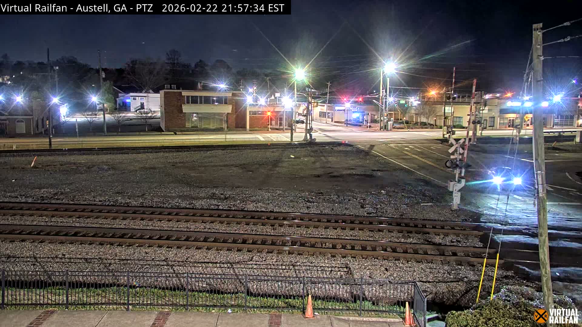 Austell City View & Nortfolk Southern Railway Junction Live Cam -Austell, Coob, Georgia, USA