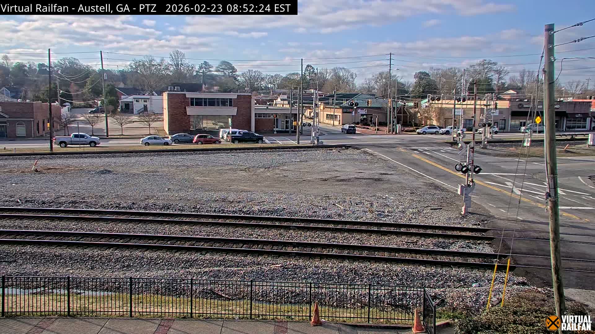 Austell City View & Nortfolk Southern Railway Junction Live Cam -Austell, Coob, Georgia, USA