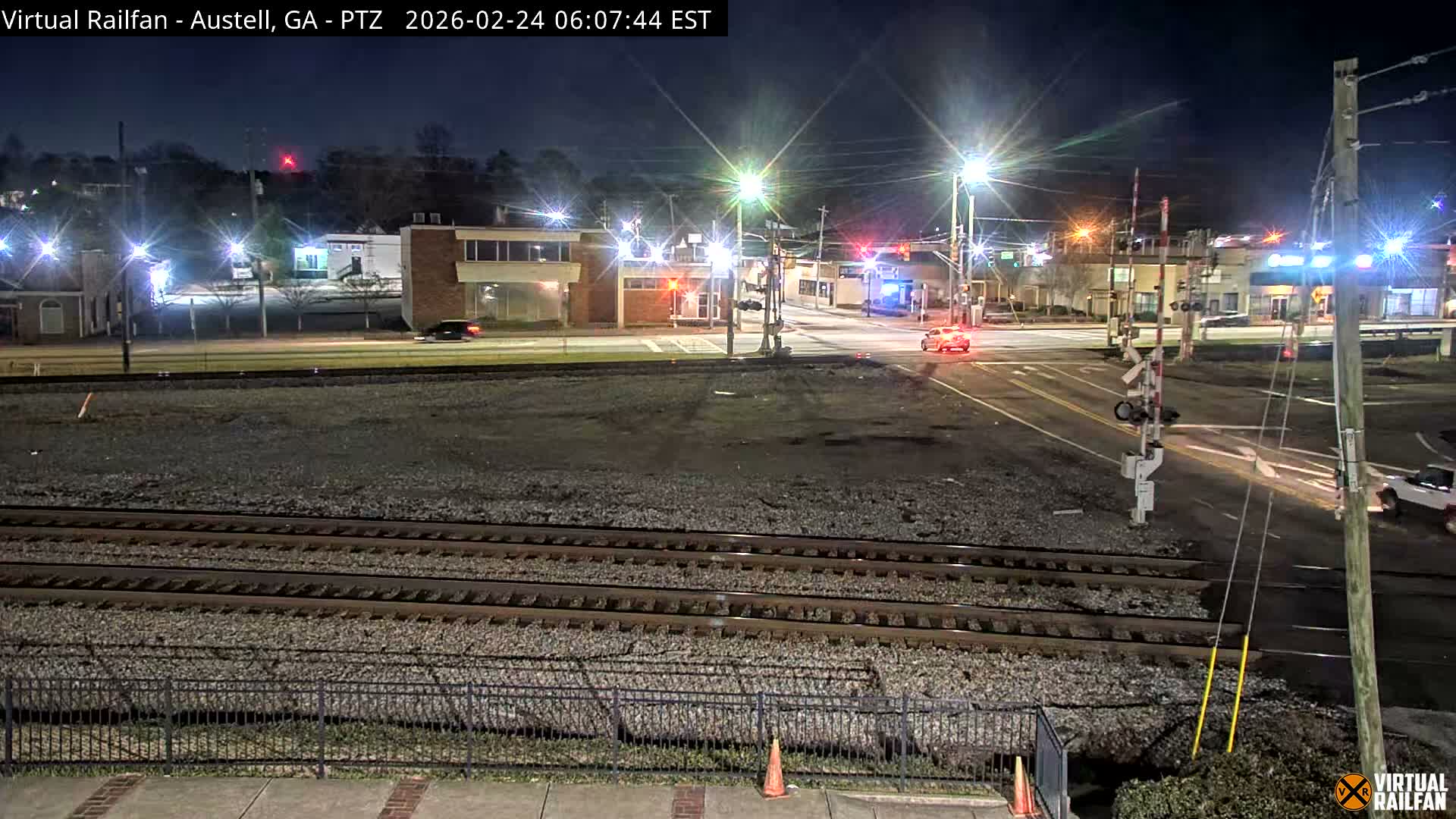 Austell City View & Nortfolk Southern Railway Junction Live Cam -Austell, Coob, Georgia, USA