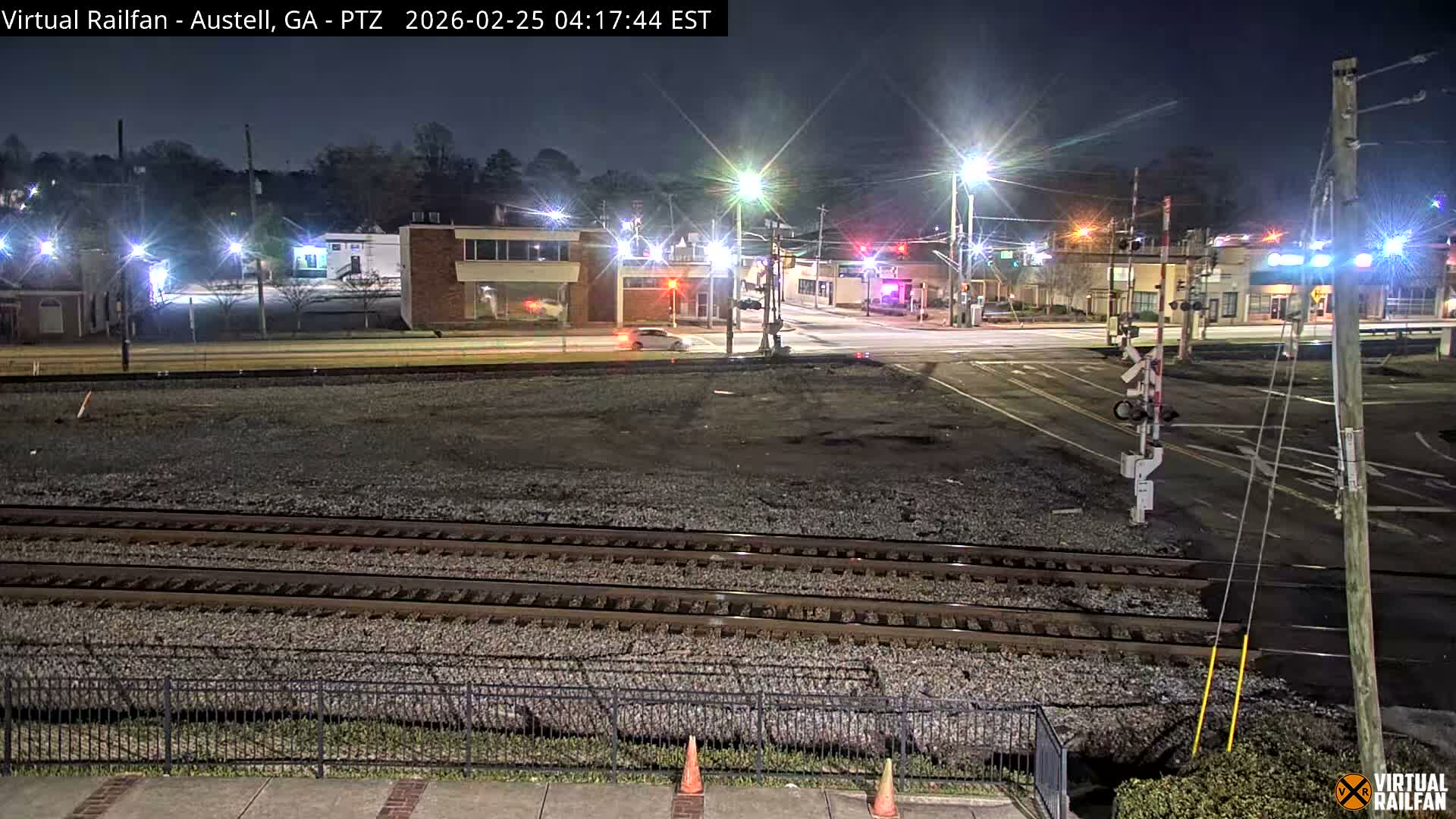 Austell City View & Nortfolk Southern Railway Junction Live Cam -Austell, Coob, Georgia, USA