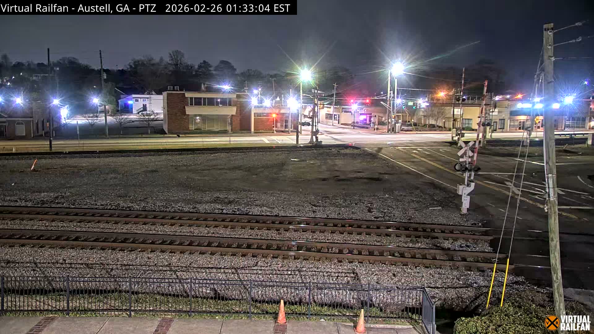 Austell City View & Nortfolk Southern Railway Junction Live Cam -Austell, Coob, Georgia, USA
