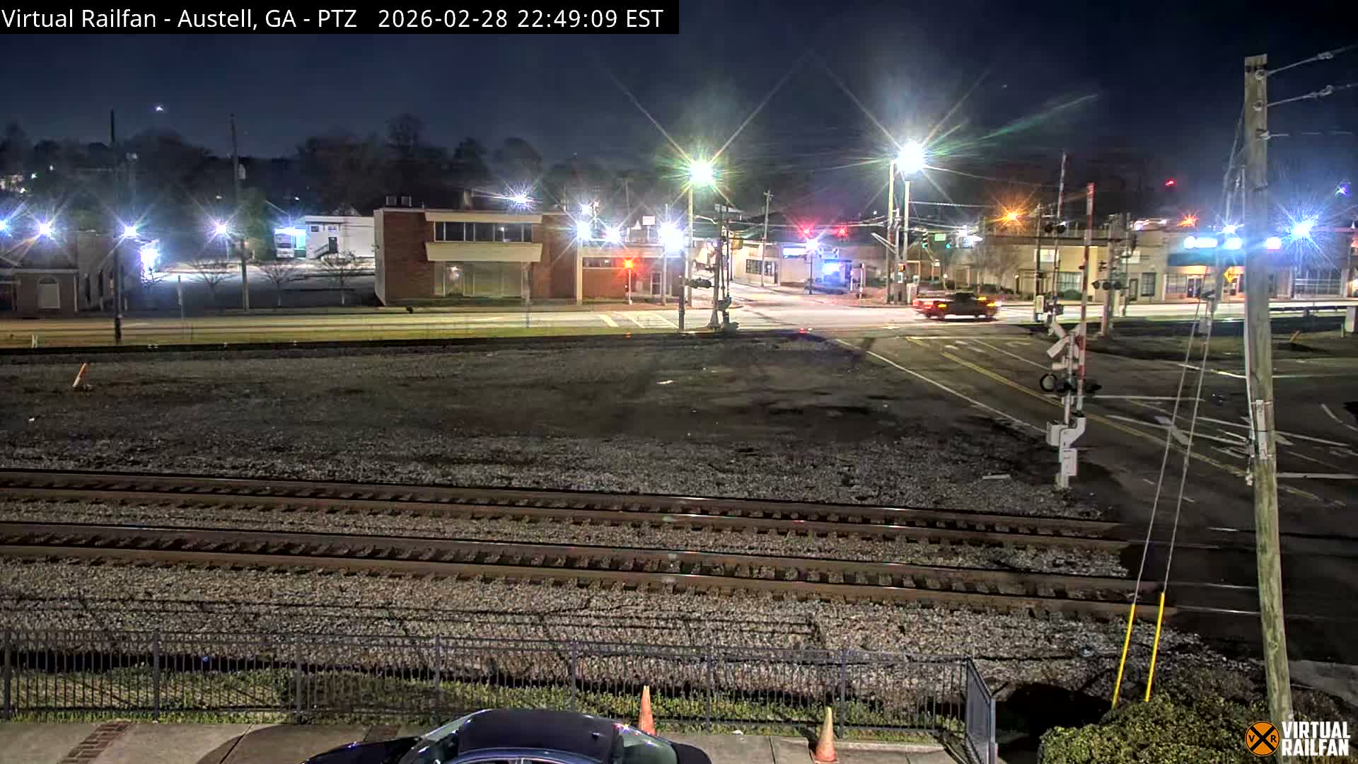Austell City View & Nortfolk Southern Railway Junction Live Cam -Austell, Coob, Georgia, USA
