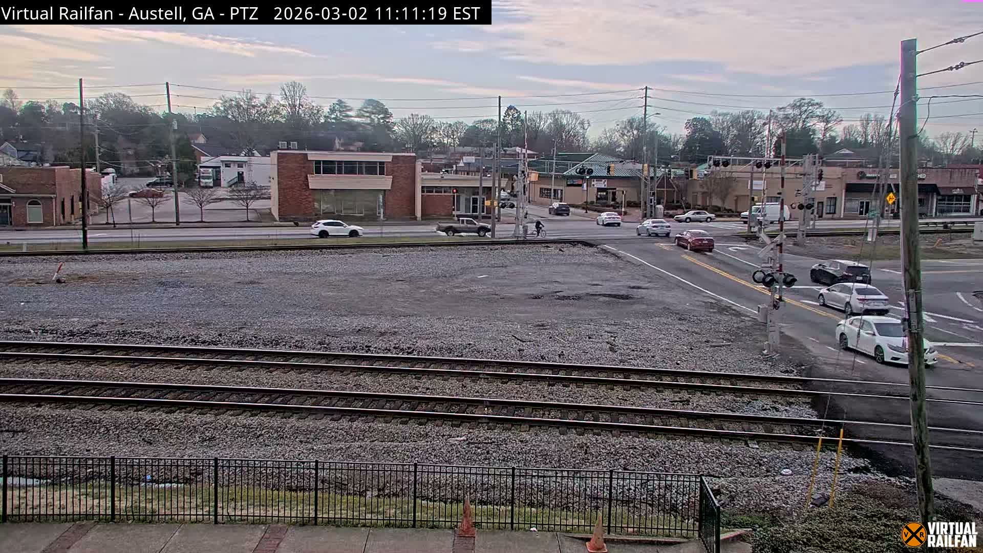 Austell City View & Nortfolk Southern Railway Junction Live Cam -Austell, Coob, Georgia, USA