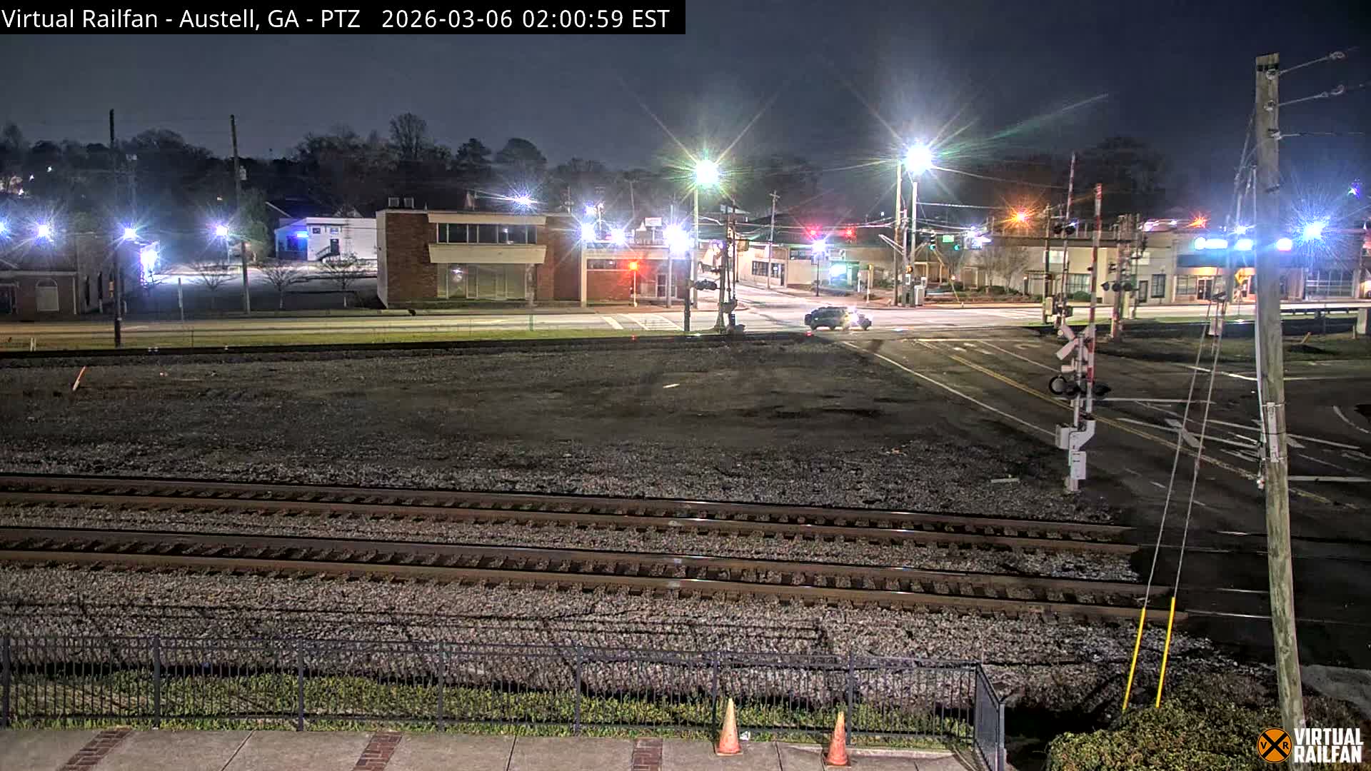 Austell City View & Nortfolk Southern Railway Junction Live Cam -Austell, Coob, Georgia, USA