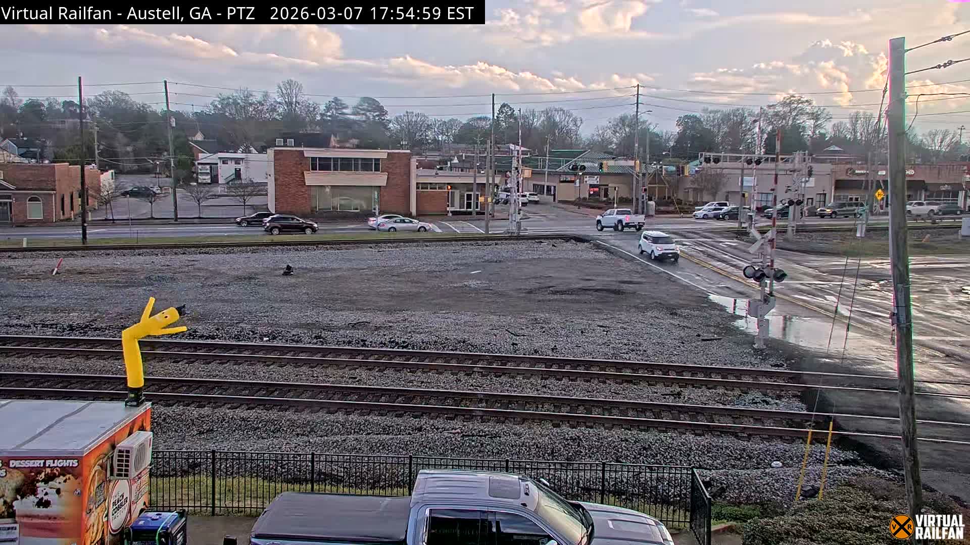 Austell City View & Nortfolk Southern Railway Junction Live Cam -Austell, Coob, Georgia, USA