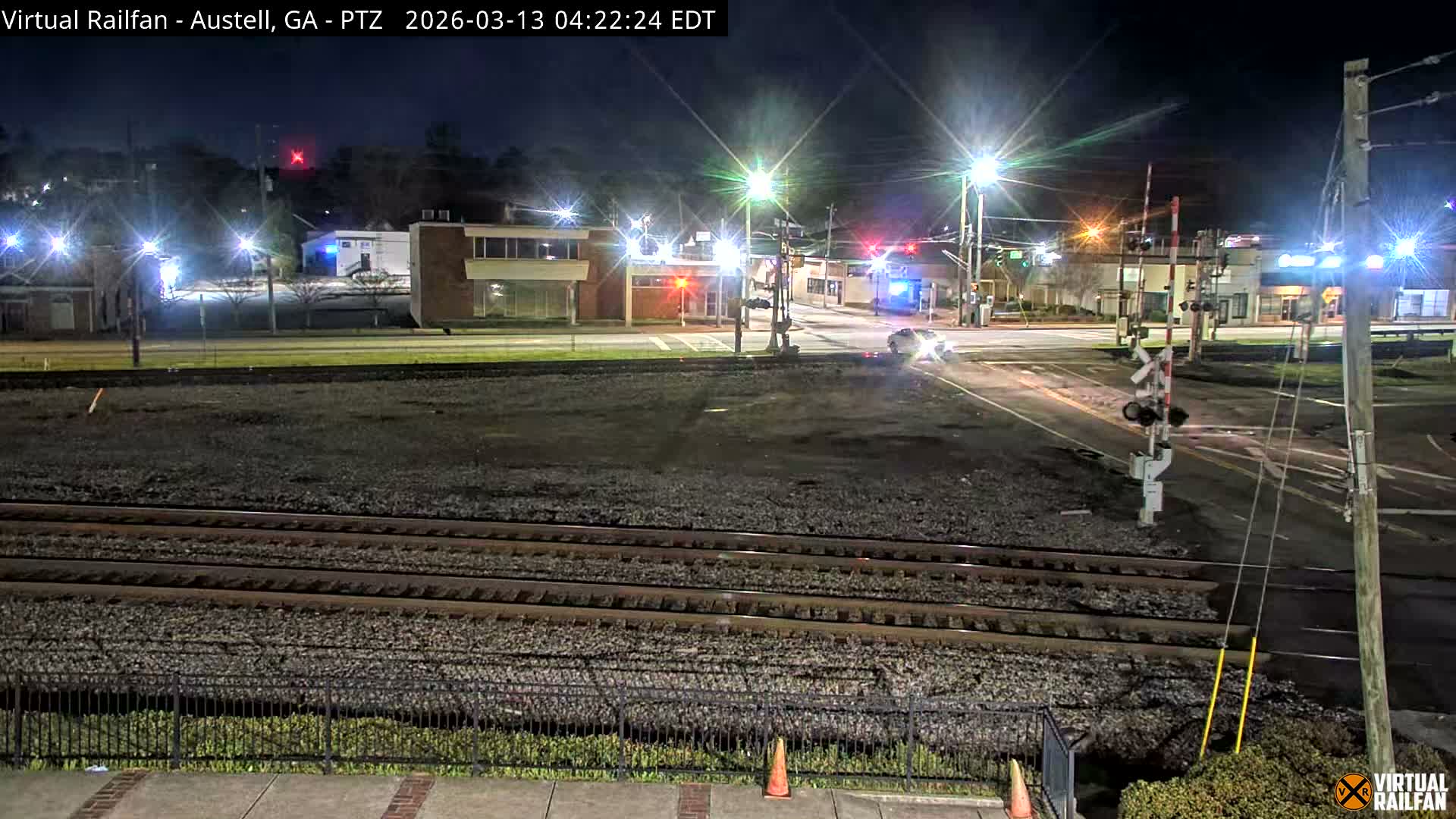 Austell City View & Nortfolk Southern Railway Junction Live Cam -Austell, Coob, Georgia, USA