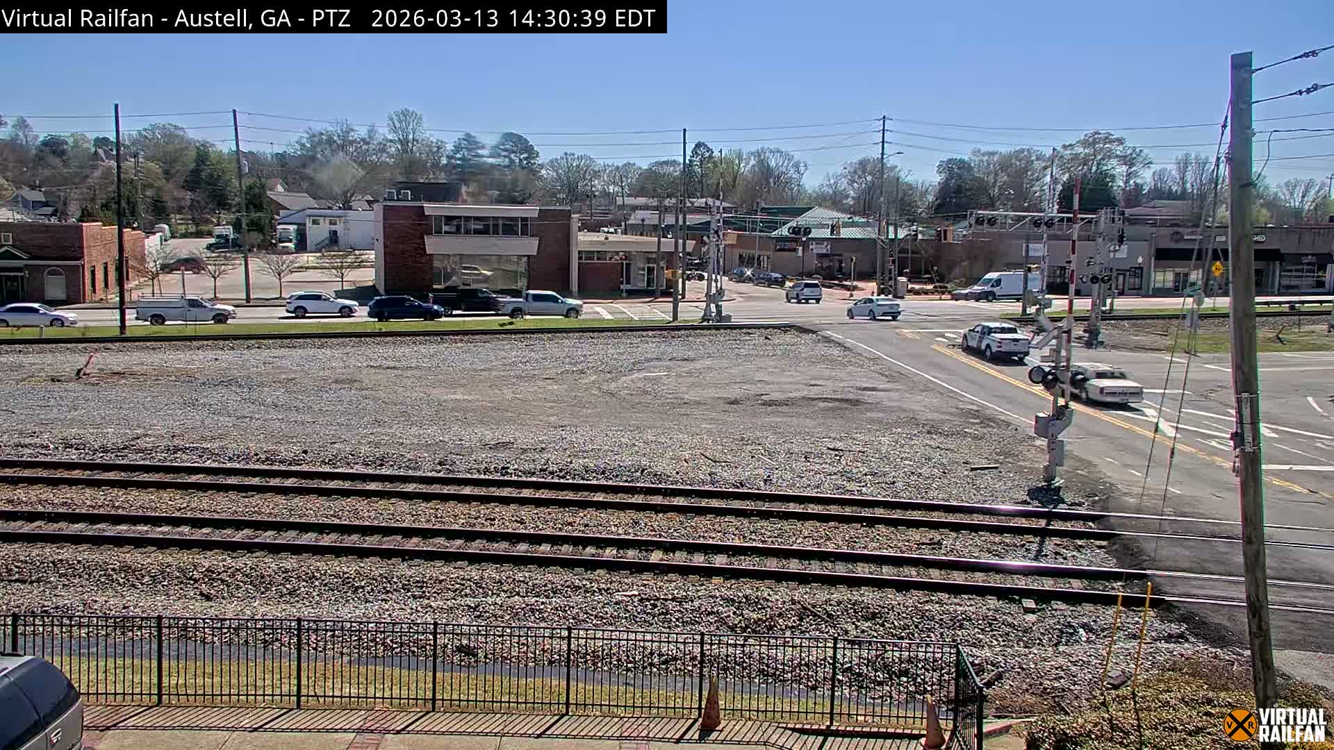 Austell City View & Nortfolk Southern Railway Junction Live Cam -Austell, Coob, Georgia, USA