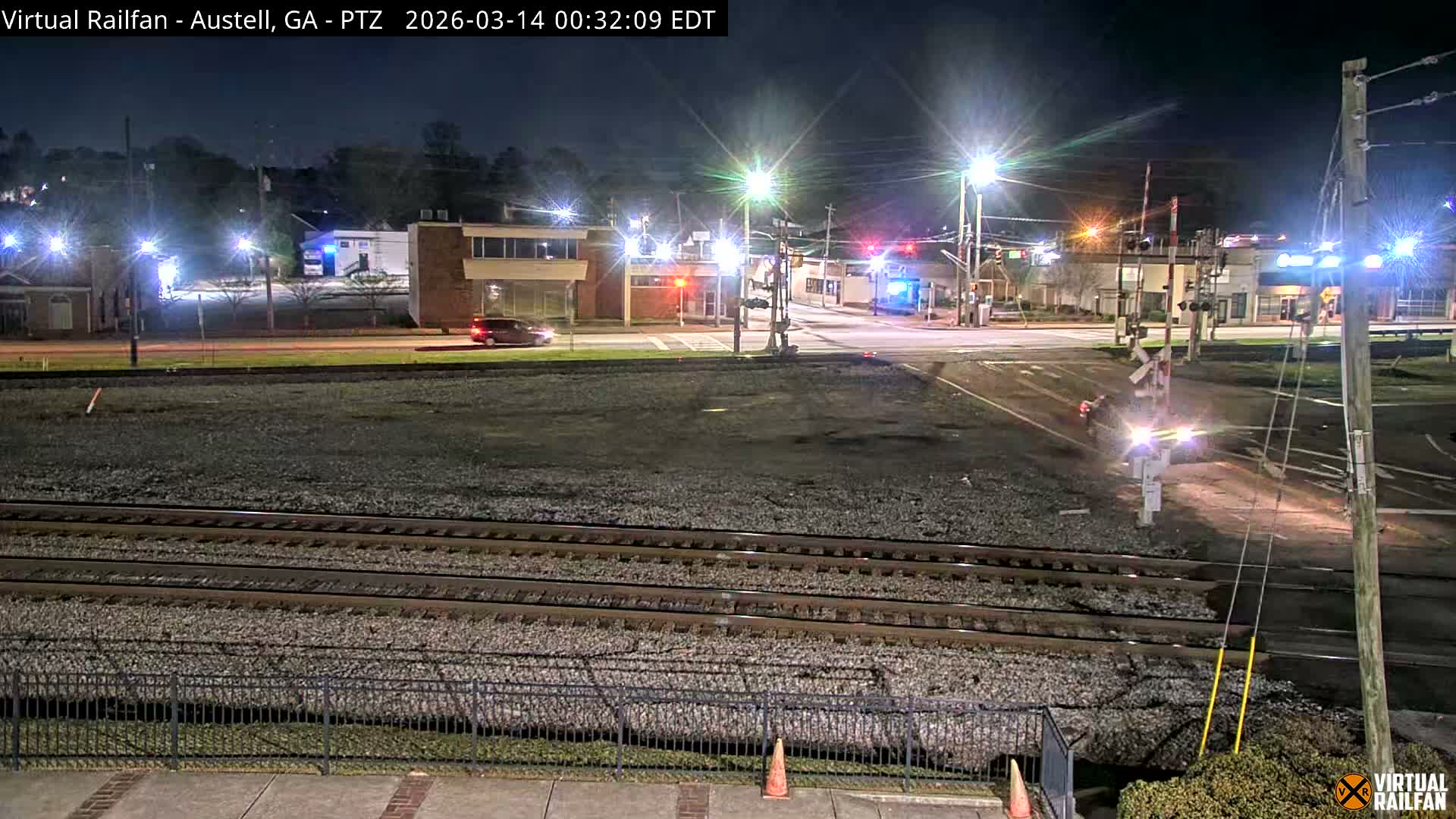 Austell City View & Nortfolk Southern Railway Junction Live Cam -Austell, Coob, Georgia, USA