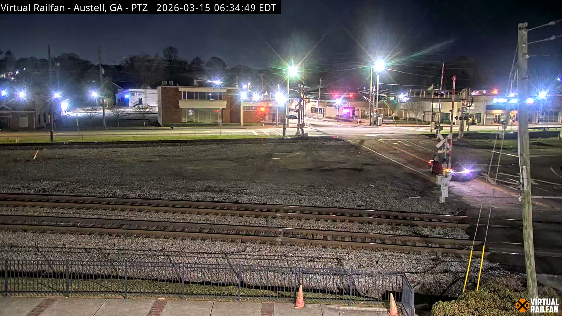 Austell City View & Nortfolk Southern Railway Junction Live Cam -Austell, Coob, Georgia, USA