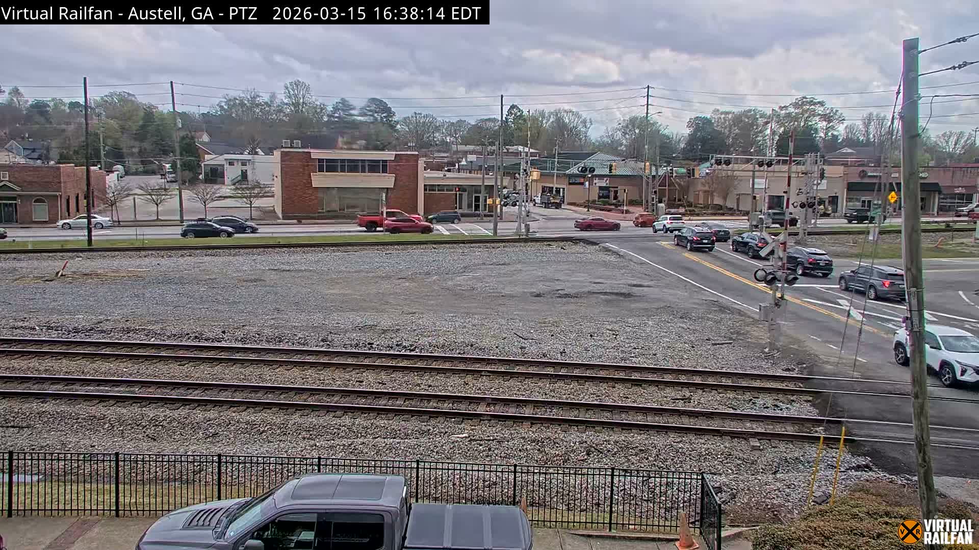 Austell City View & Nortfolk Southern Railway Junction Live Cam -Austell, Coob, Georgia, USA