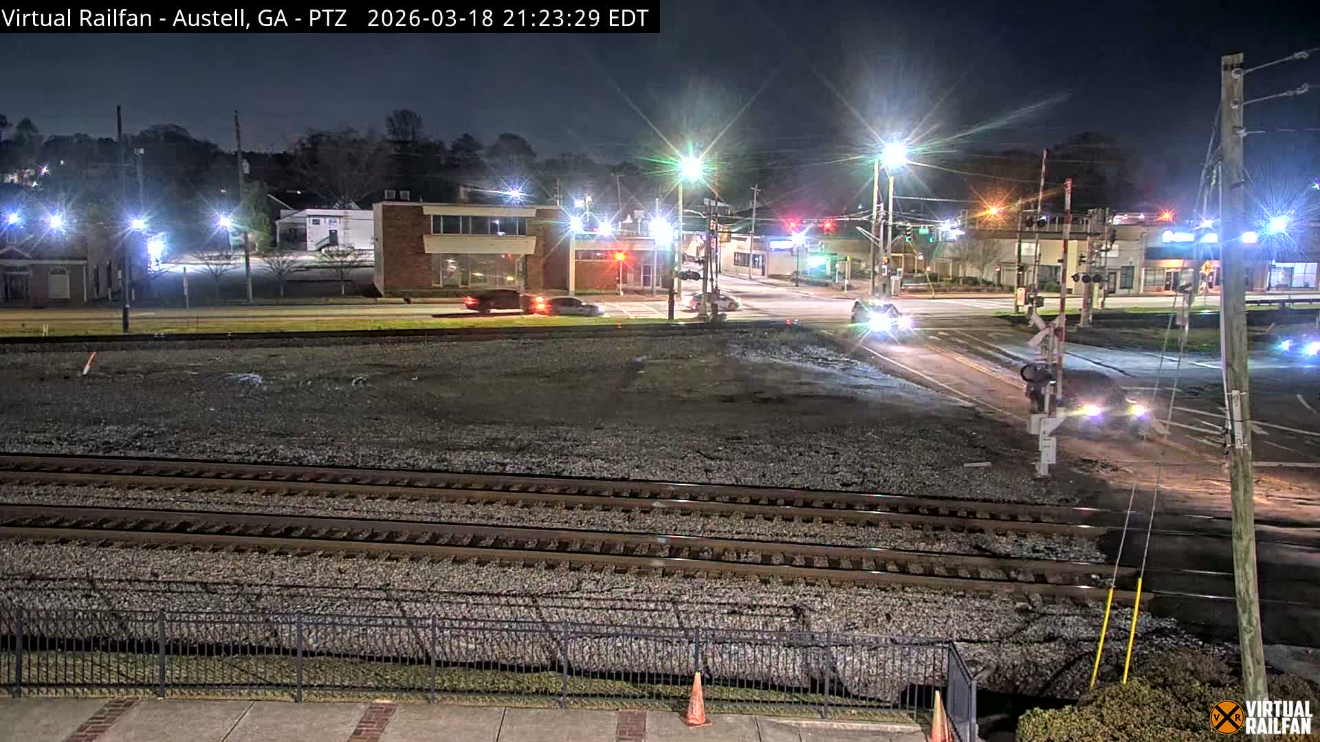 Austell City View & Nortfolk Southern Railway Junction Live Cam -Austell, Coob, Georgia, USA