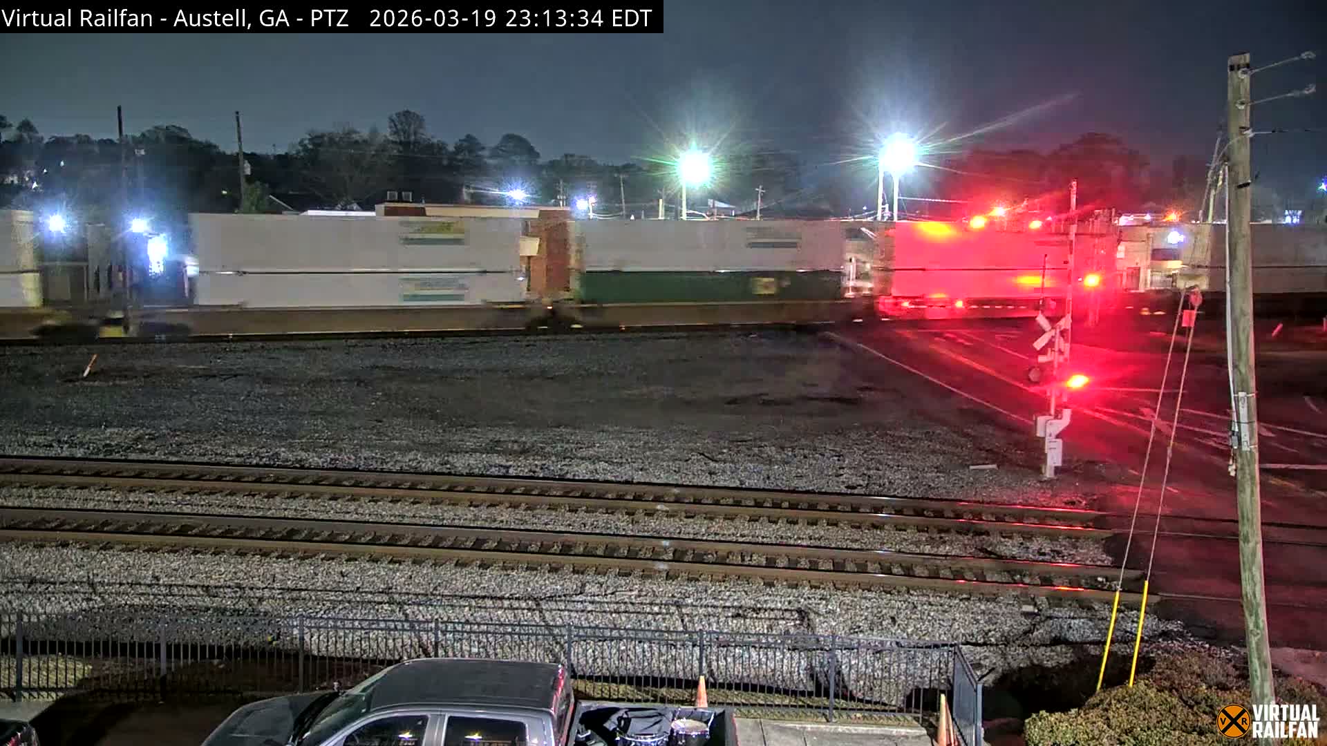Austell City View & Nortfolk Southern Railway Junction Live Cam -Austell, Coob, Georgia, USA