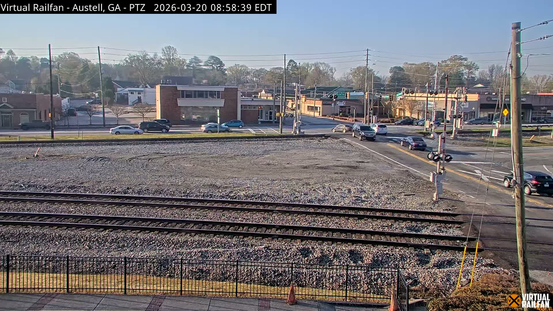Austell City View & Nortfolk Southern Railway Junction Live Cam -Austell, Coob, Georgia, USA