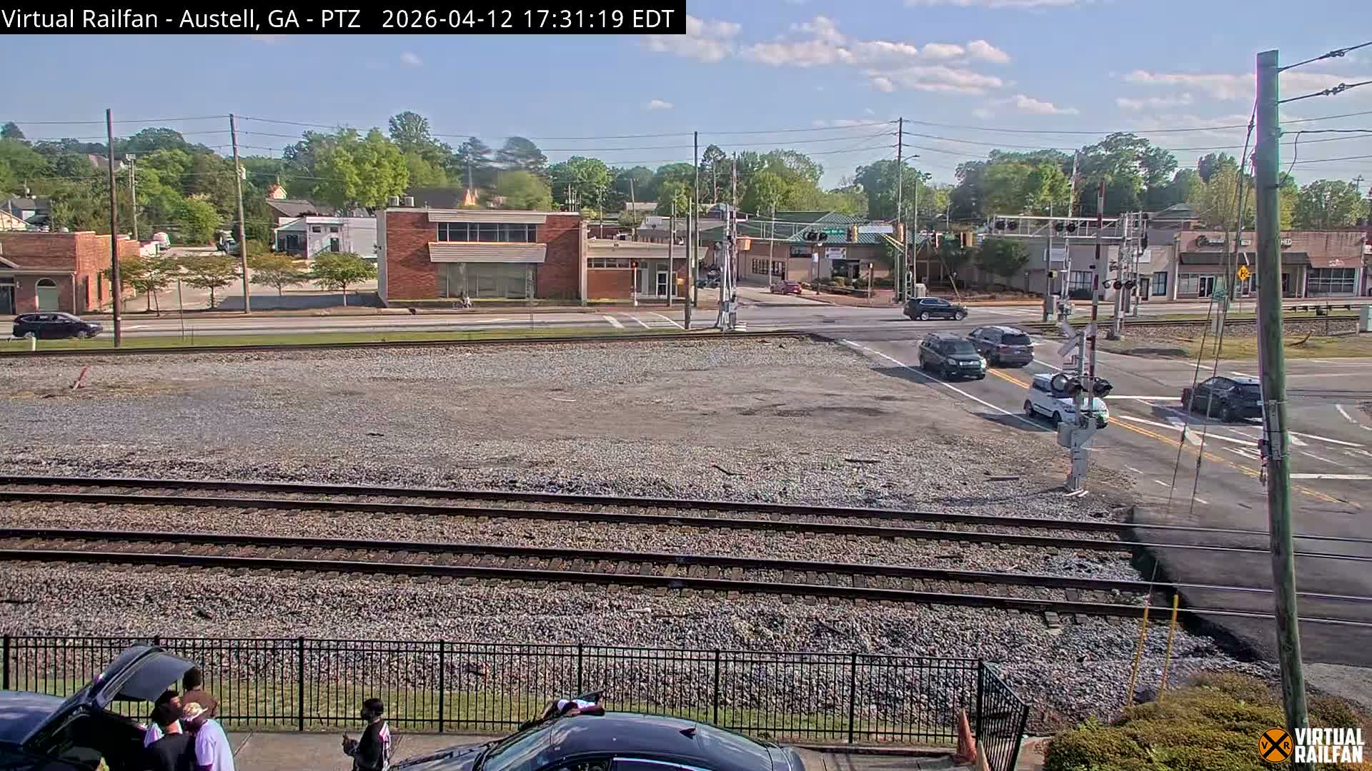 Austell City View & Nortfolk Southern Railway Junction Live Cam -Austell, Coob, Georgia, USA