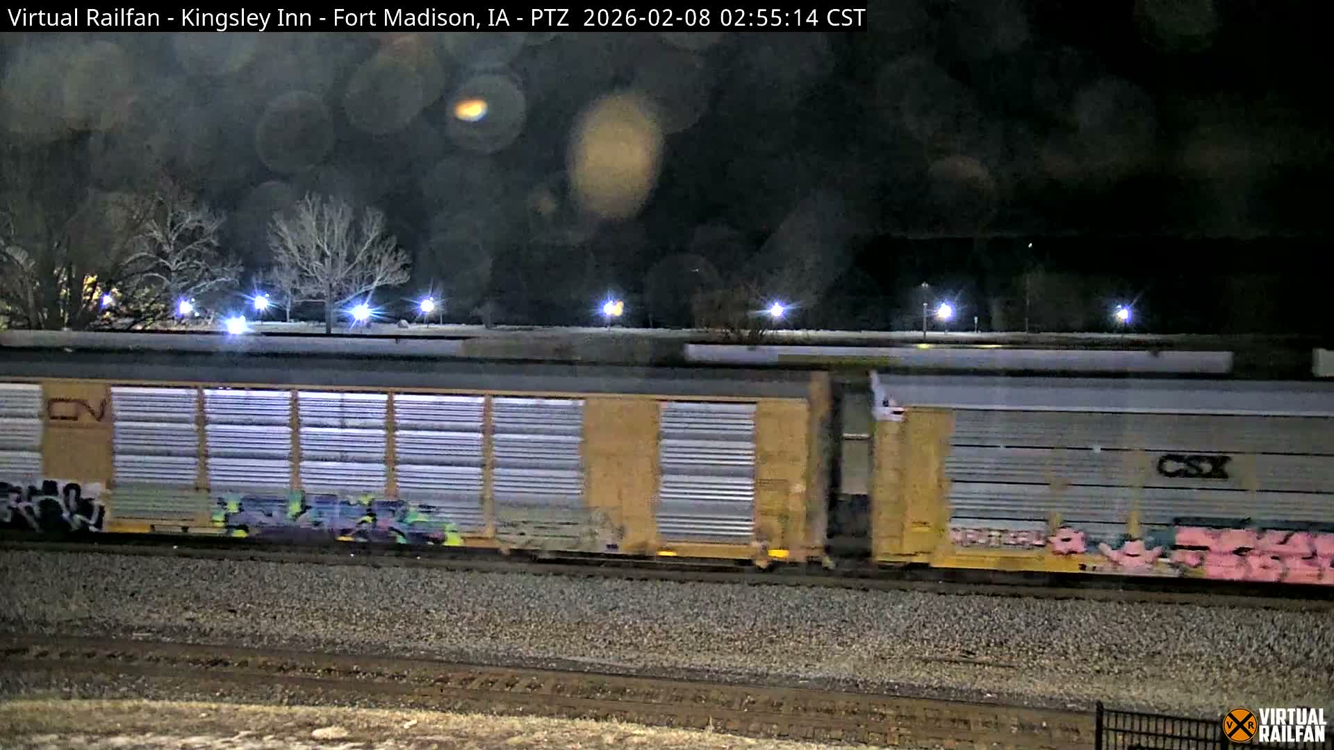 Fort Madison Bridge & Mississippi River & Fort Madison Train Amtrak Station Live Cam - Fort Madison, Lee, Iowa, USA