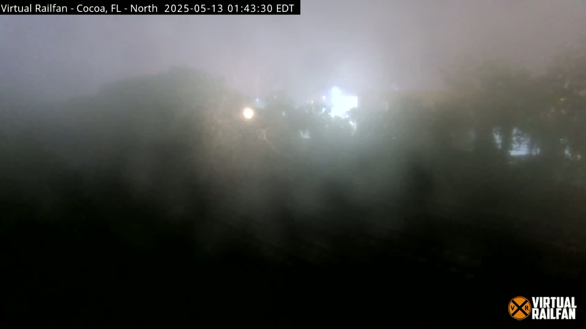 Cocoa, Florida East Coast Railway Brightline Live Cam - Cocoa, Brevard, Florida, USA