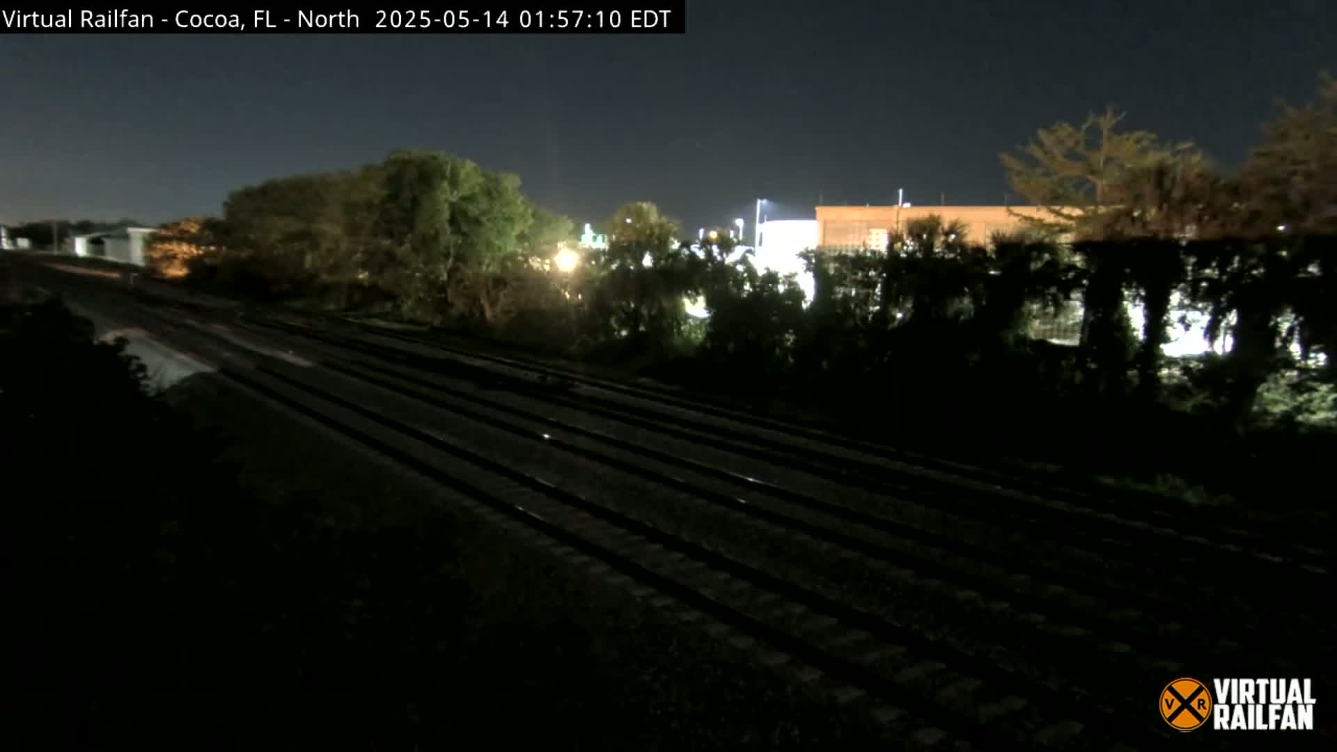 Cocoa, Florida East Coast Railway Brightline Live Cam - Cocoa, Brevard, Florida, USA