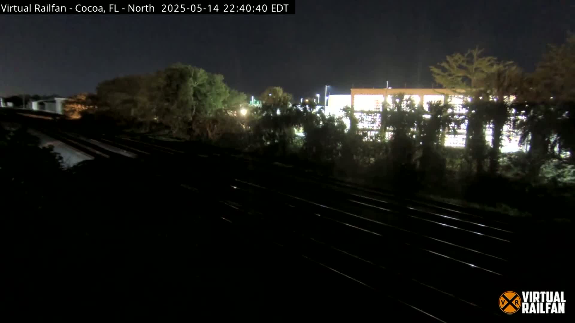 Cocoa, Florida East Coast Railway Brightline Live Cam - Cocoa, Brevard, Florida, USA