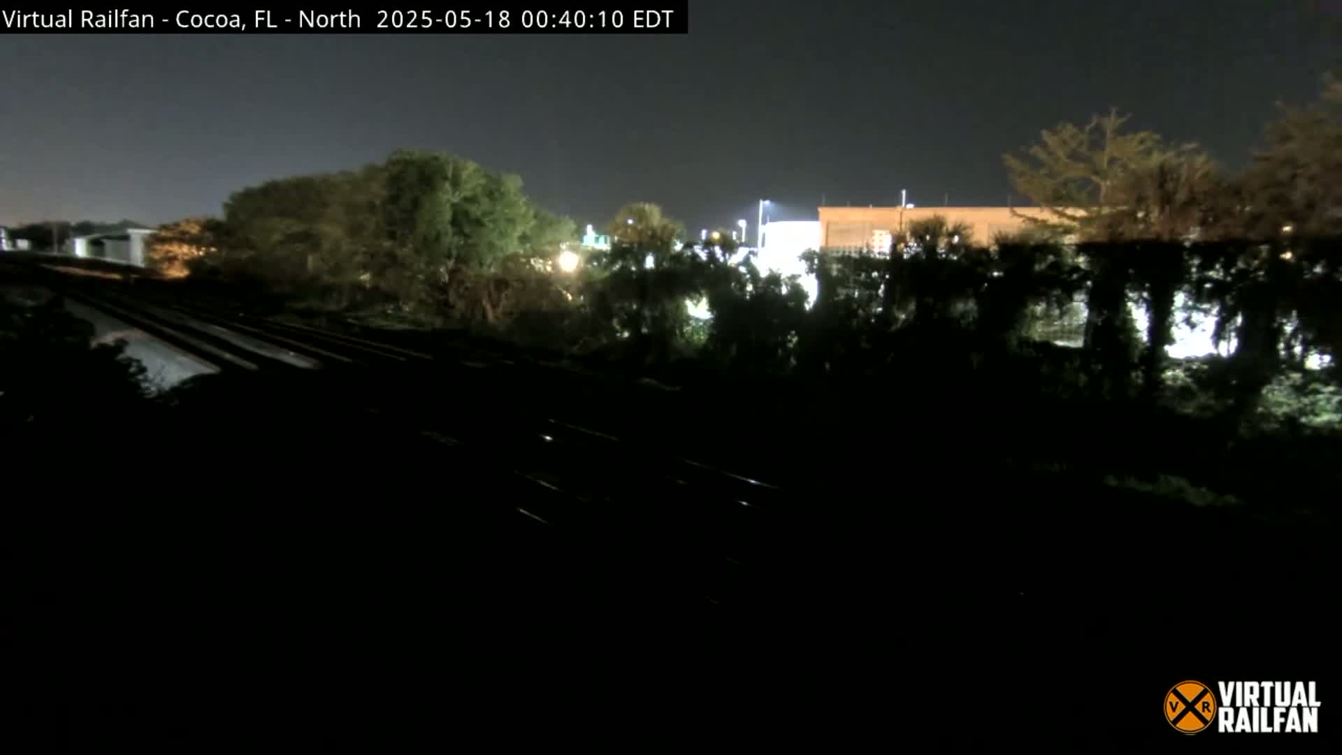 Cocoa, Florida East Coast Railway Brightline Live Cam - Cocoa, Brevard, Florida, USA
