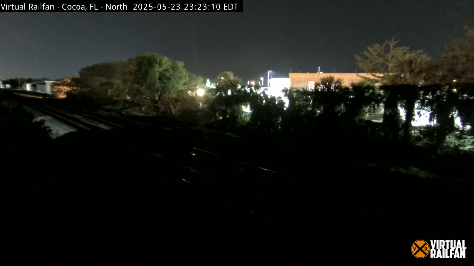 Cocoa, Florida East Coast Railway Brightline Live Cam - Cocoa, Brevard, Florida, USA