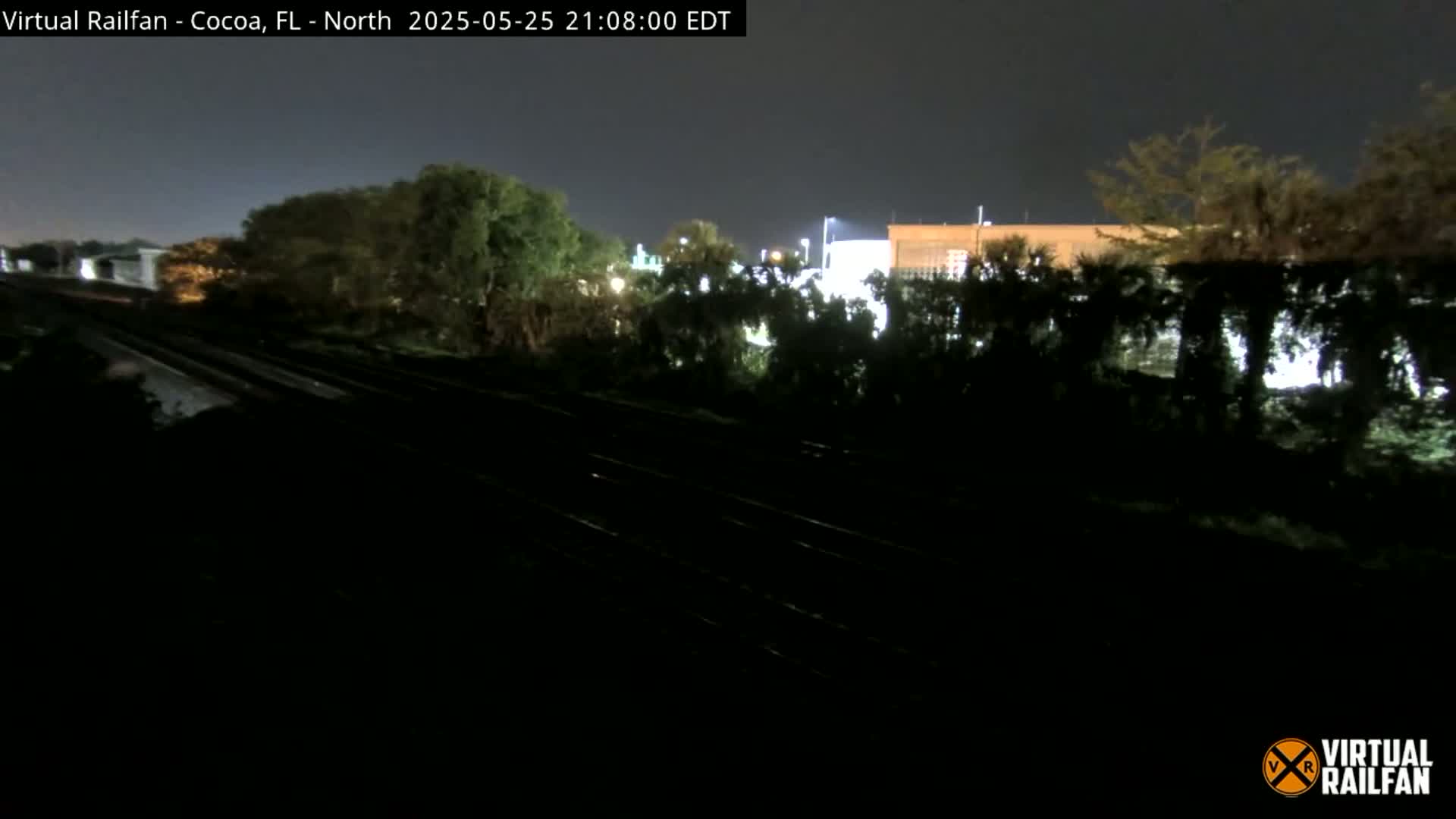 Cocoa, Florida East Coast Railway Brightline Live Cam - Cocoa, Brevard, Florida, USA